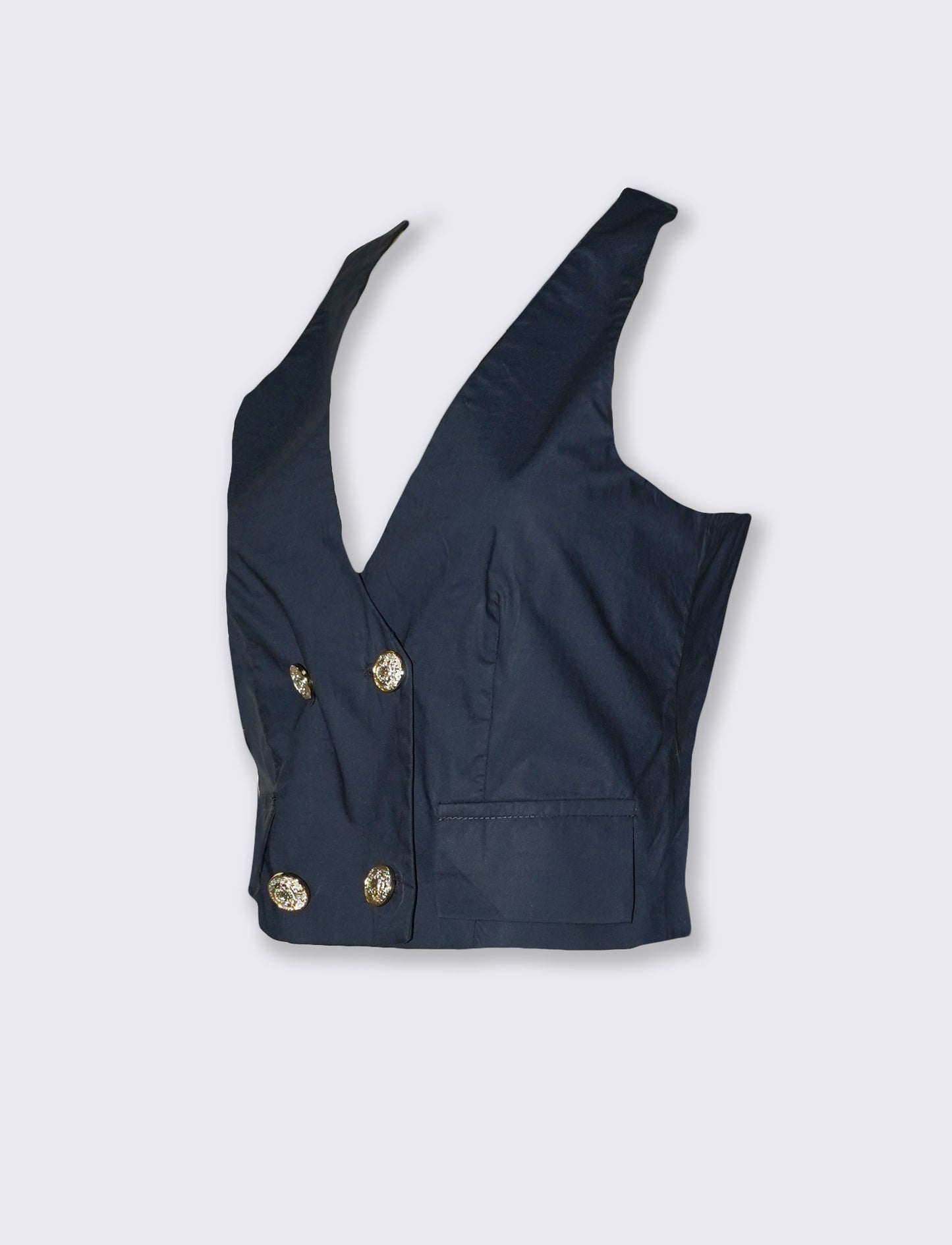 TOP CROP - Blu