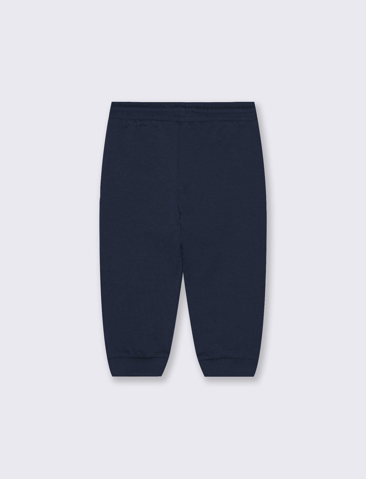Jogger basici con etichetta - Blu