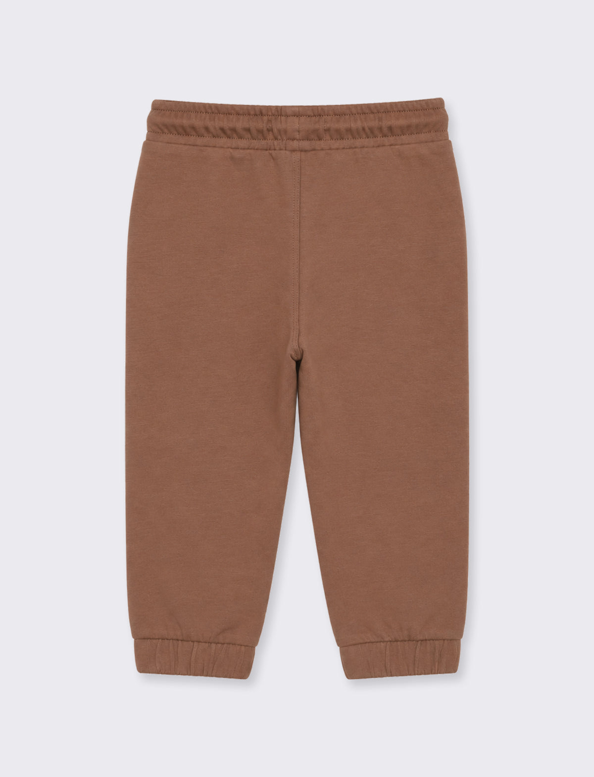 Jogger basici con stampa - Grigio talpa