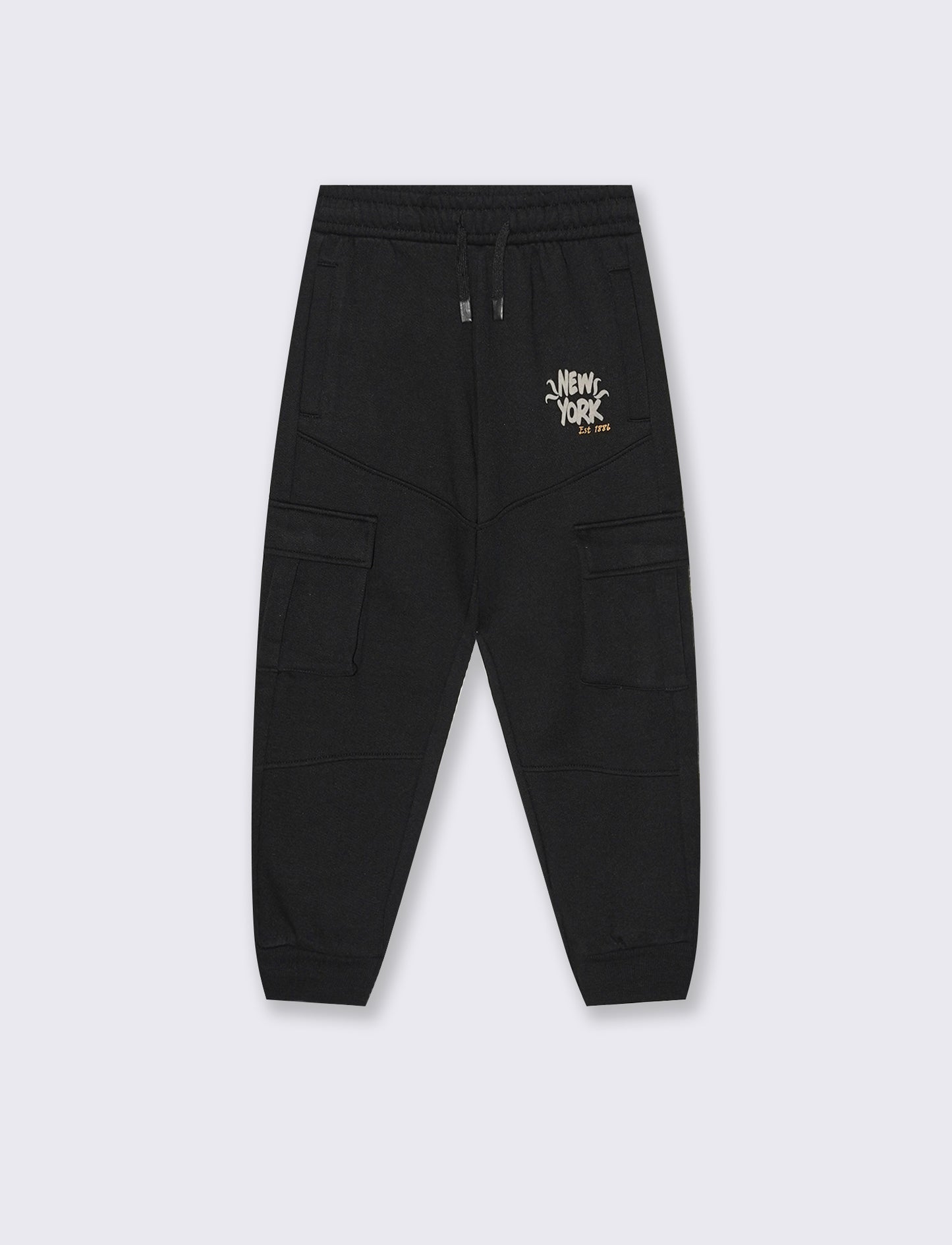 JOGGER CON TASCONI - Nero