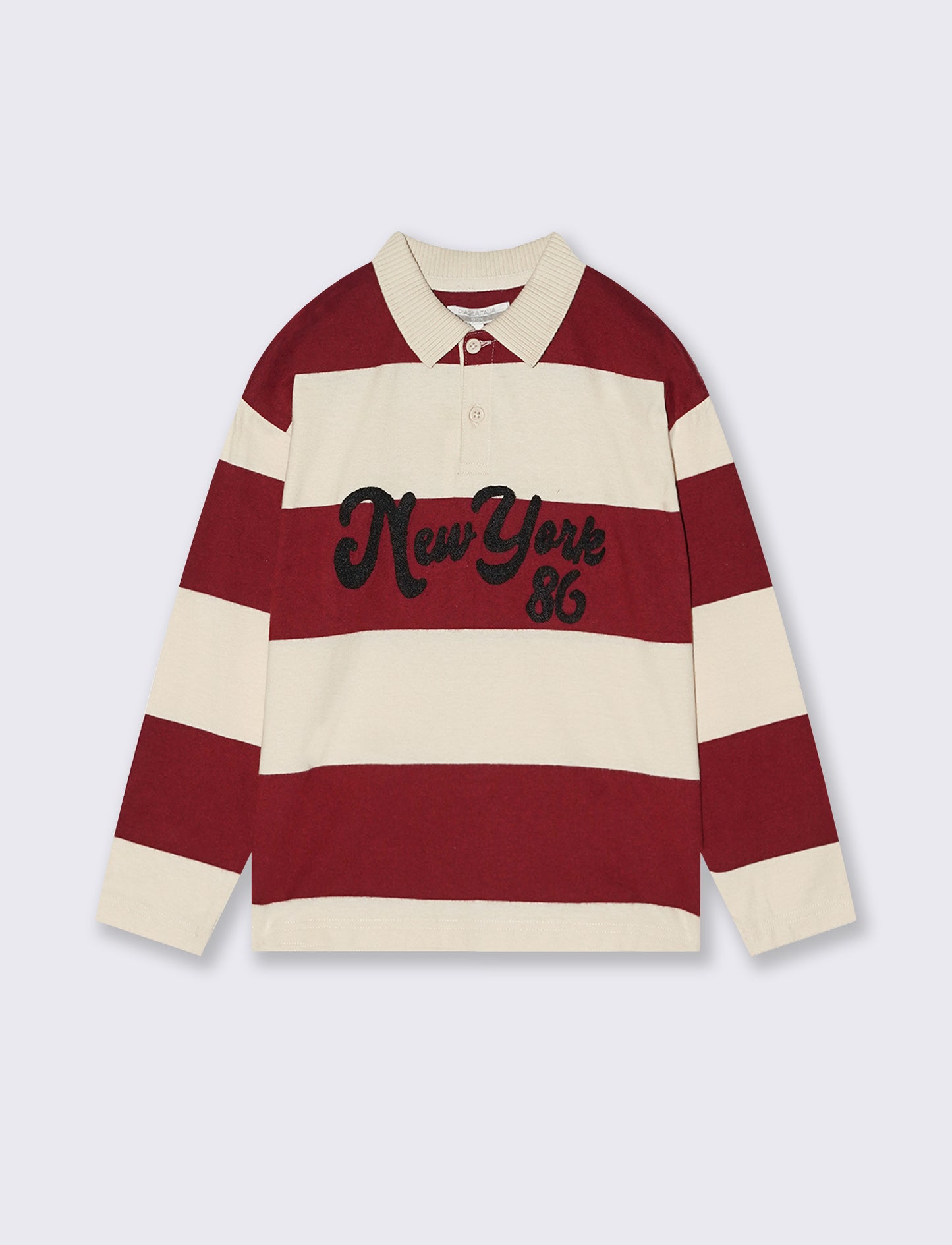 POLO CON RICAMO - Beige