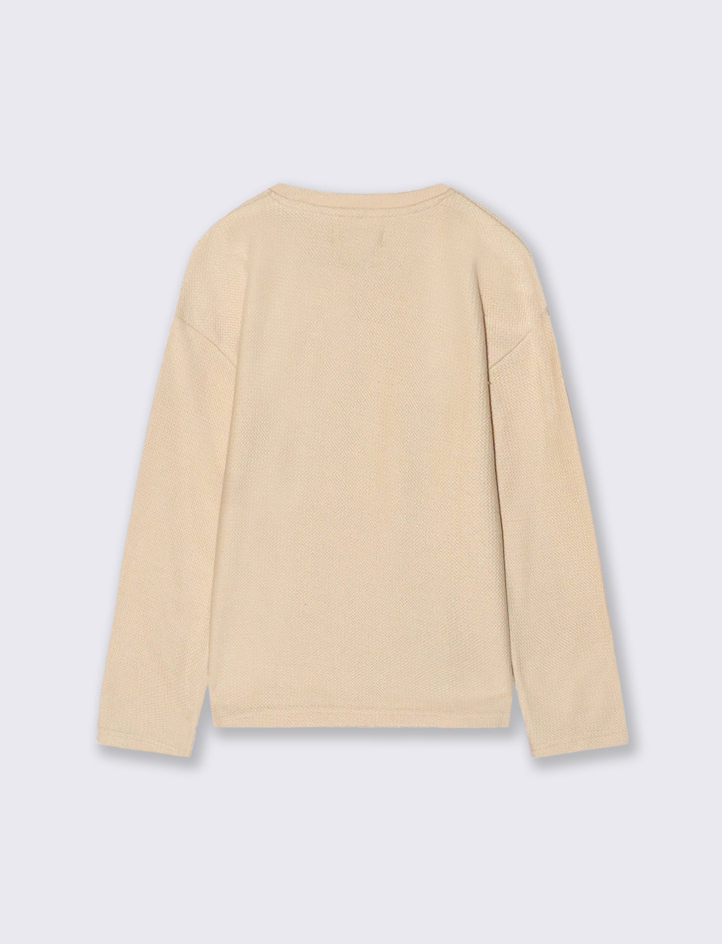 T-SHIRT CON STAMPA - Beige