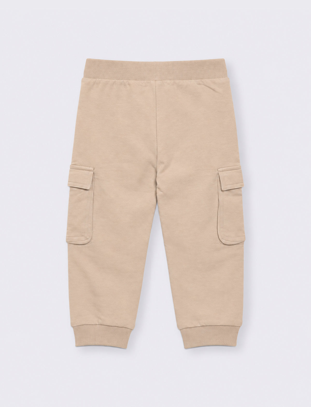 Jogger con tasconi - Beige
