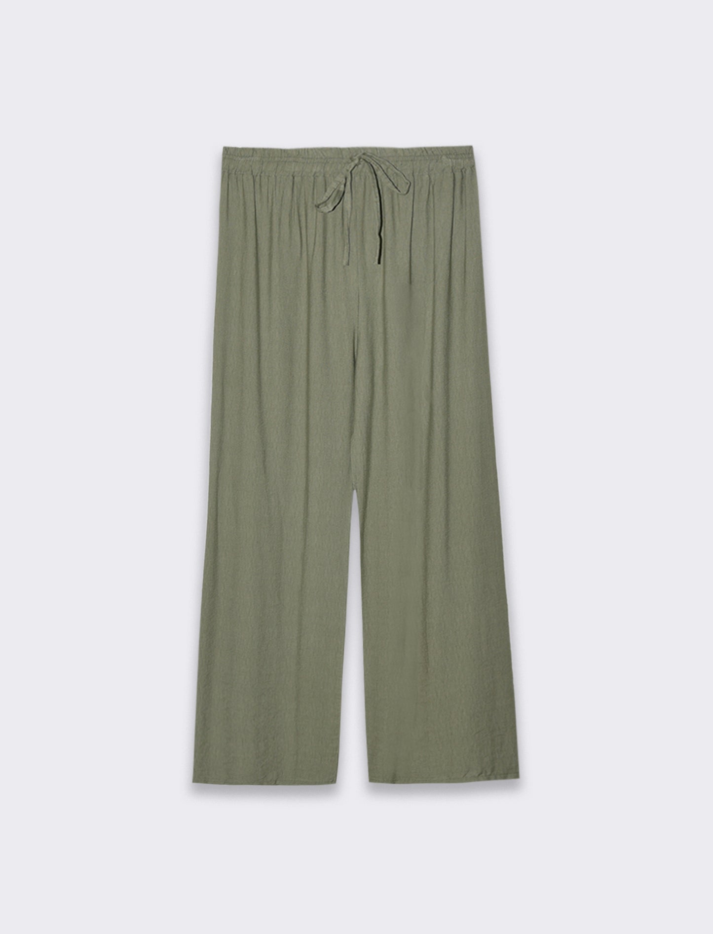 Pantalone con elastico e lacci in vita - Ve.milit.
