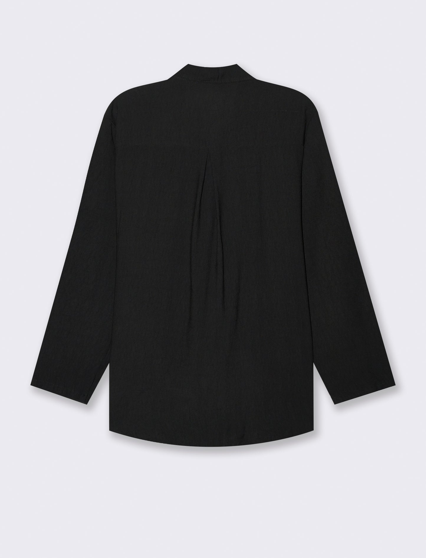 Camicia con nodo al fondo - Nero