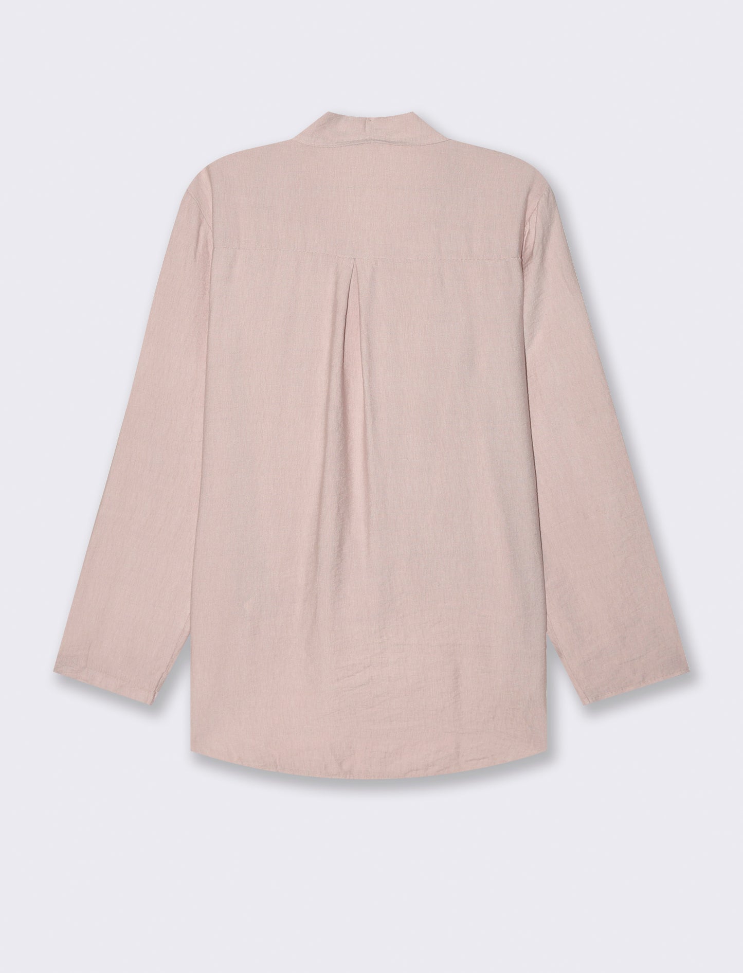 Camicia con nodo al fondo - Rosa