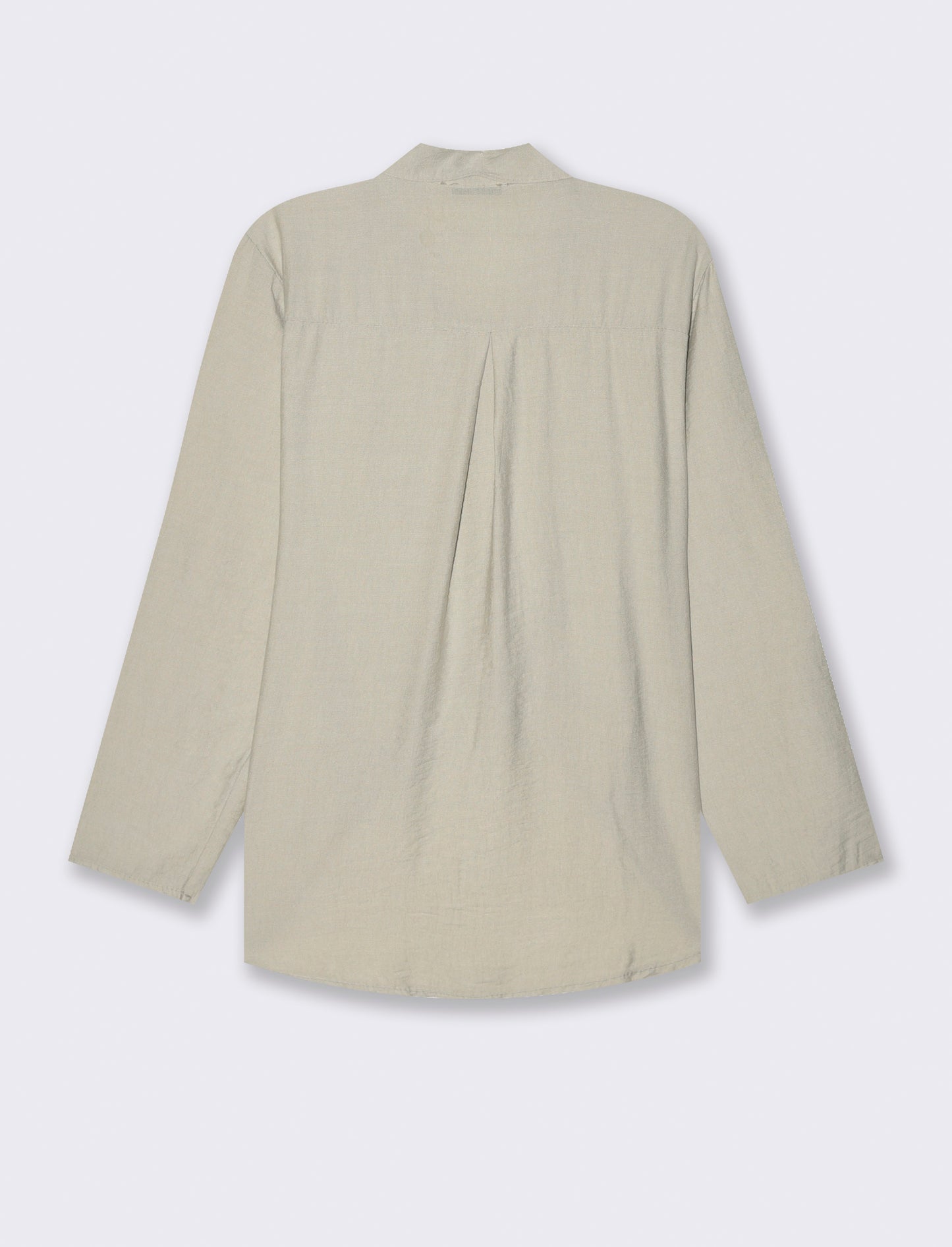 Camicia con nodo al fondo - Sabbia