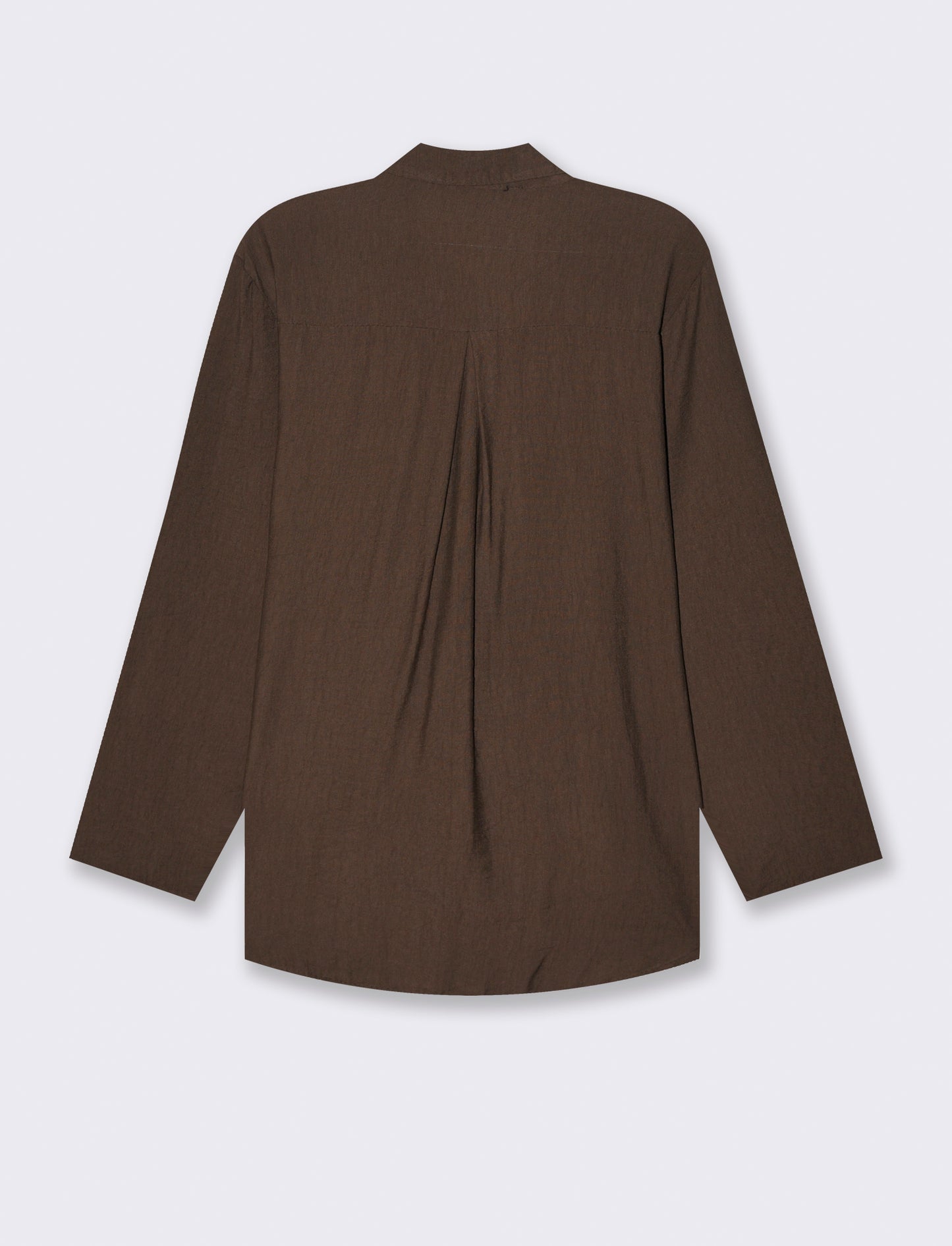 Camicia con nodo al fondo - Moro