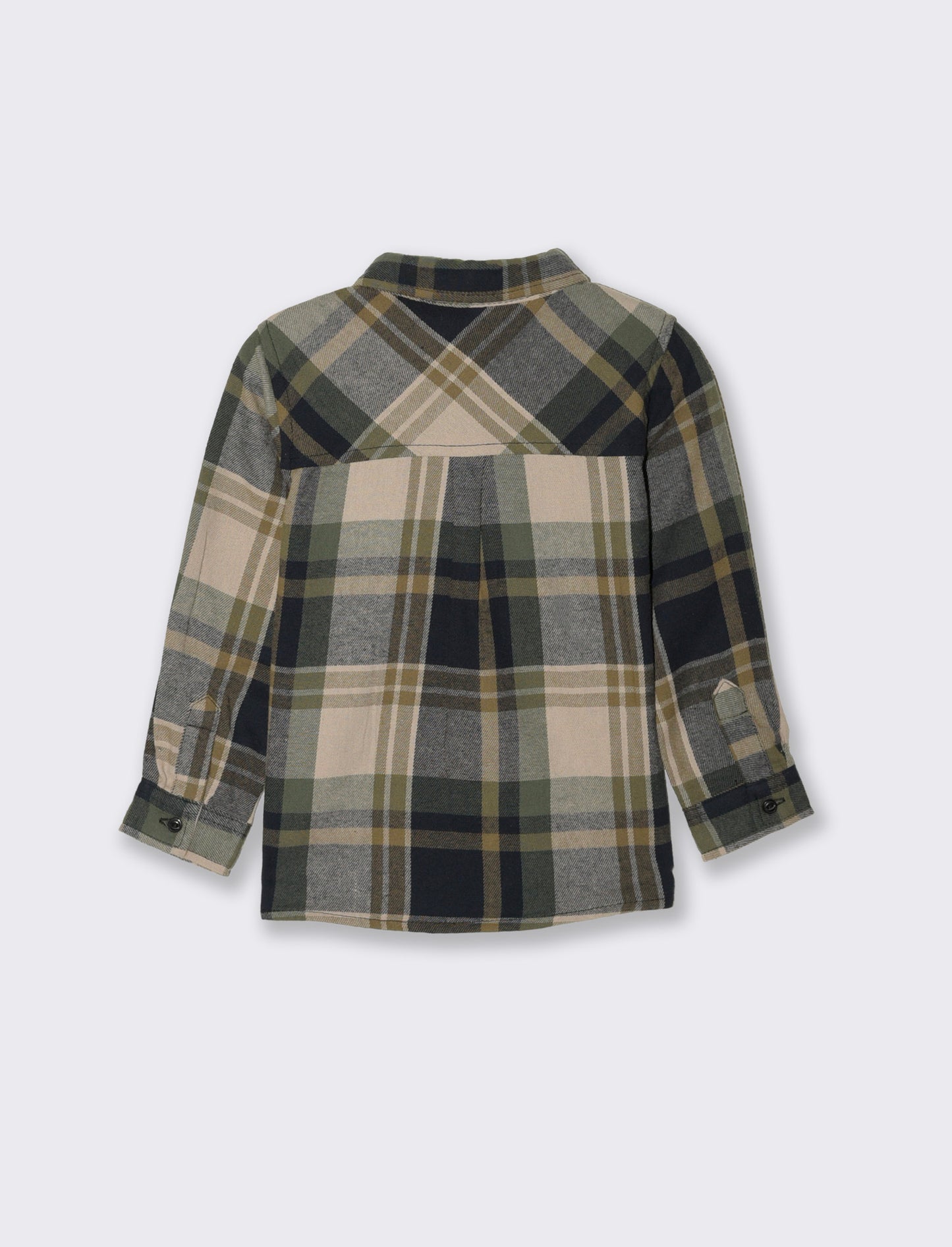 Camicia in flanella - Verde