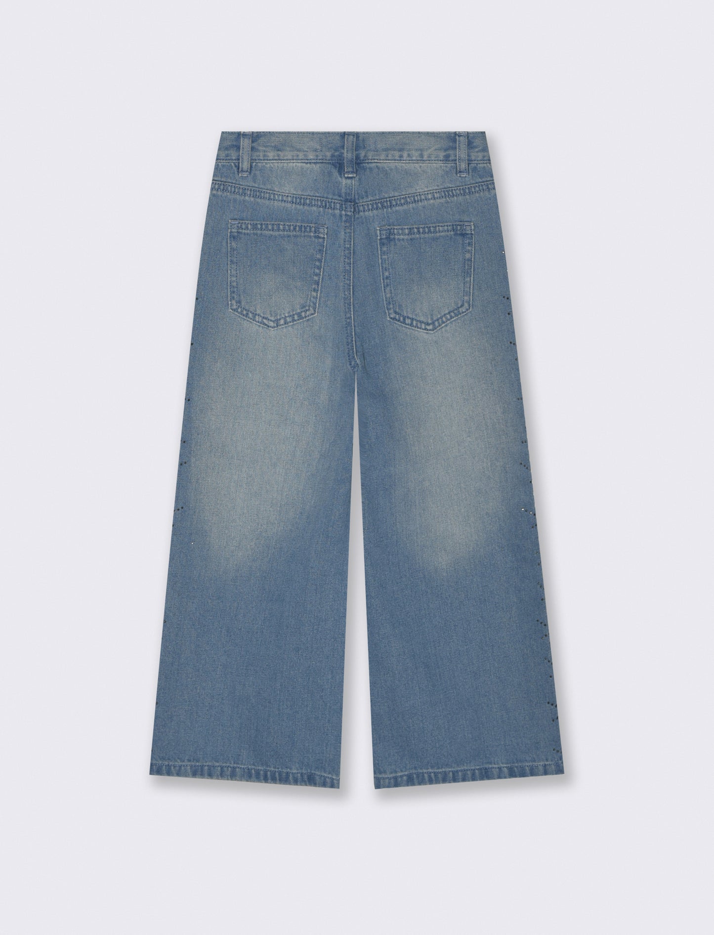 Denim gamba ampia - Denim