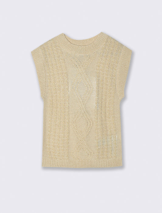 Abito in maglia - Beige