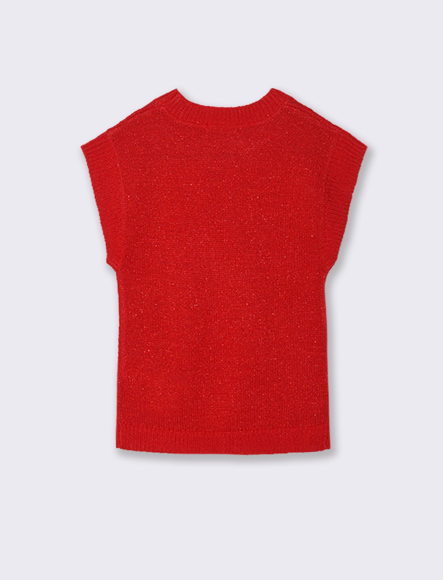 Abito in maglia - Rosso