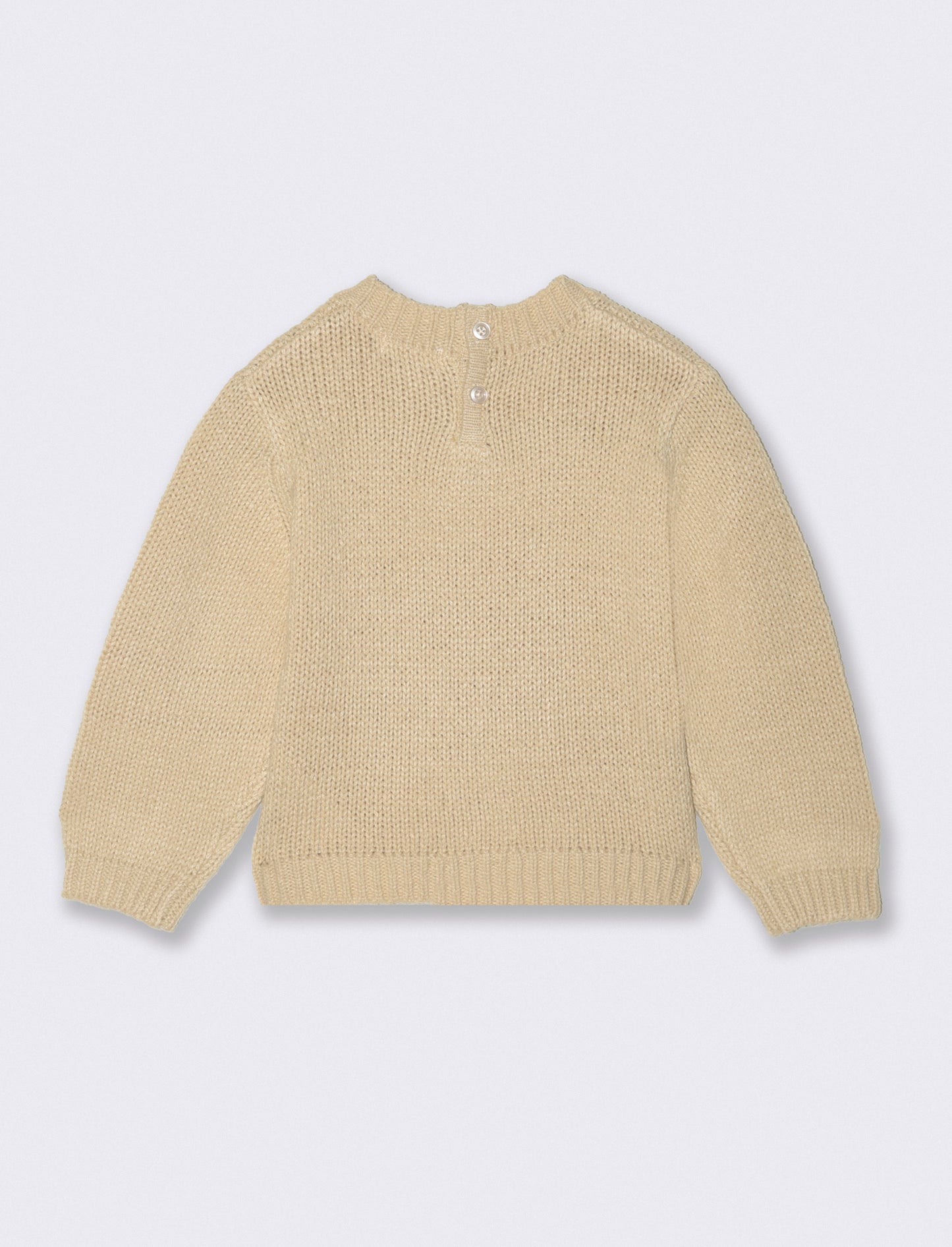 Maglioncino con applicazioni - Beige