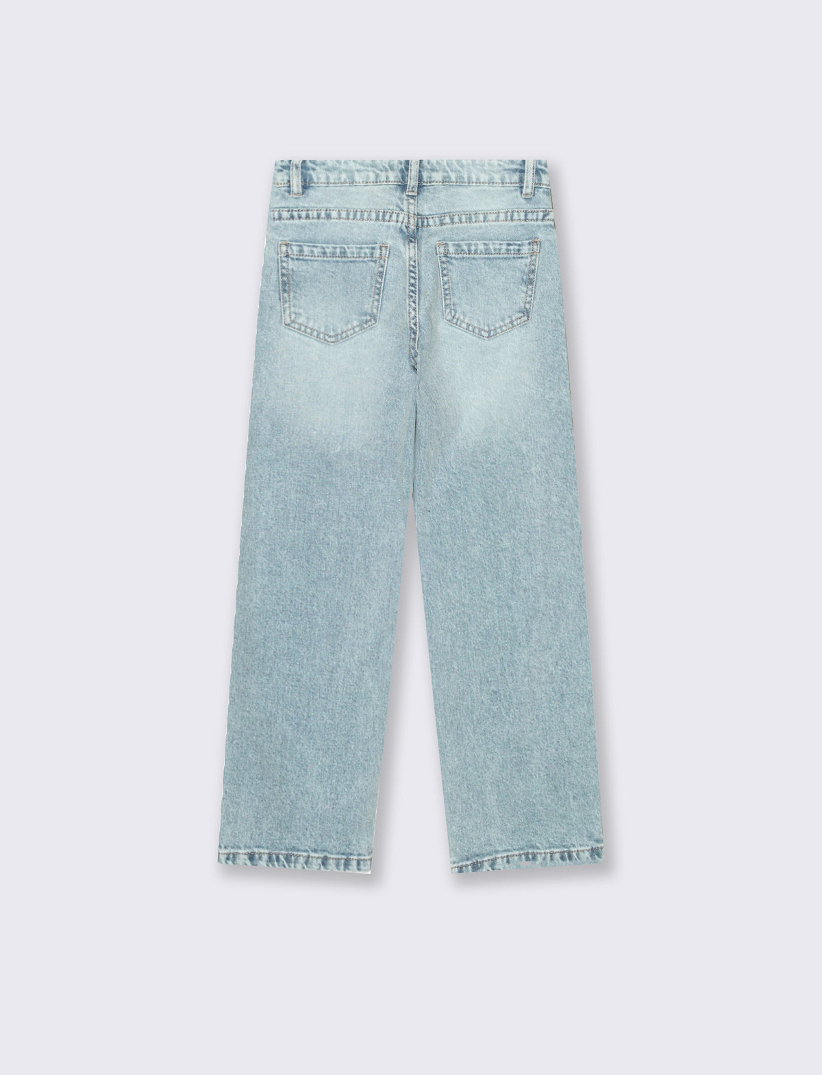 Jeans vestibilità straight - Denim chiaro