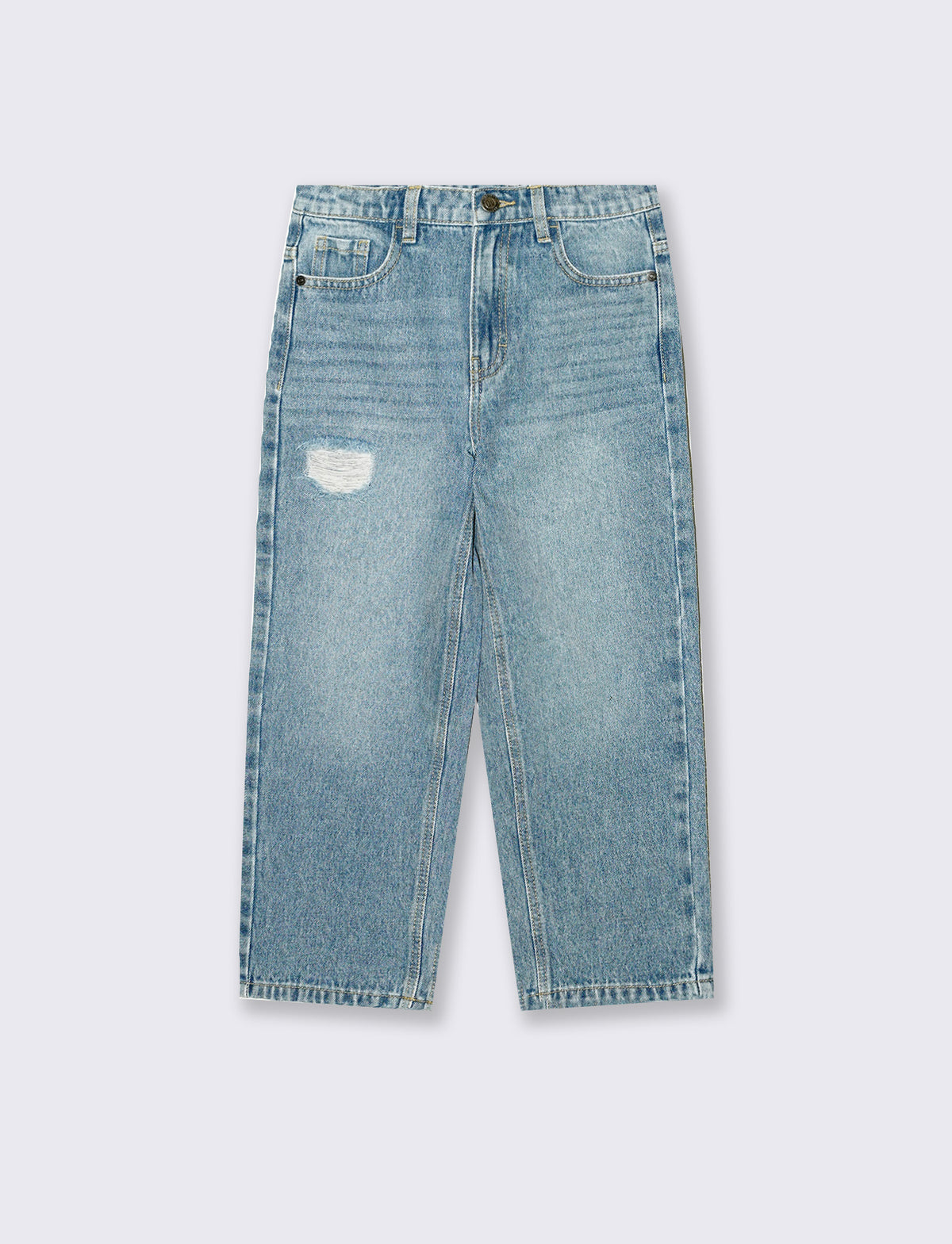 Jeans in denim - Denim