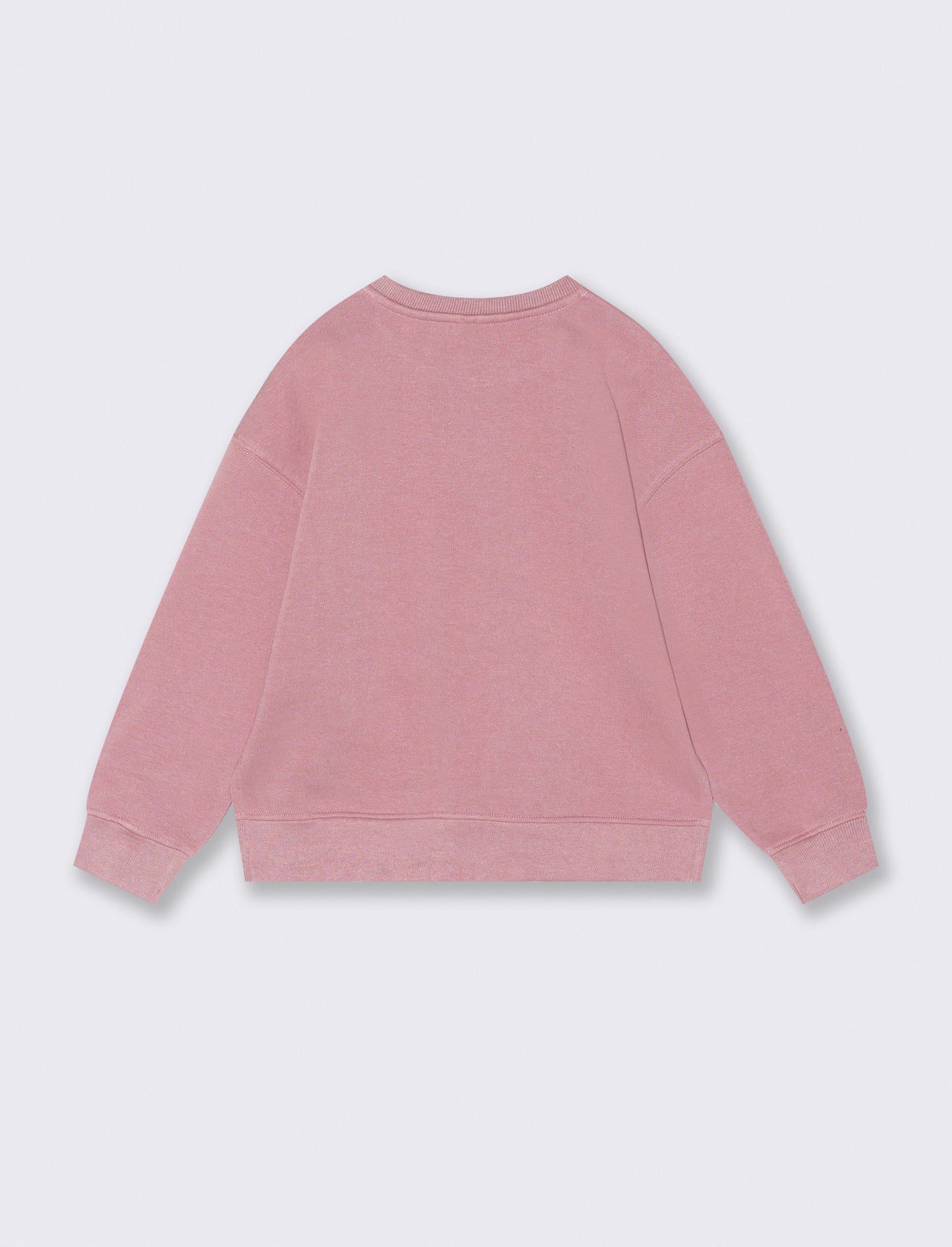 FELPA GIROCOLLO - Rosa cipolla