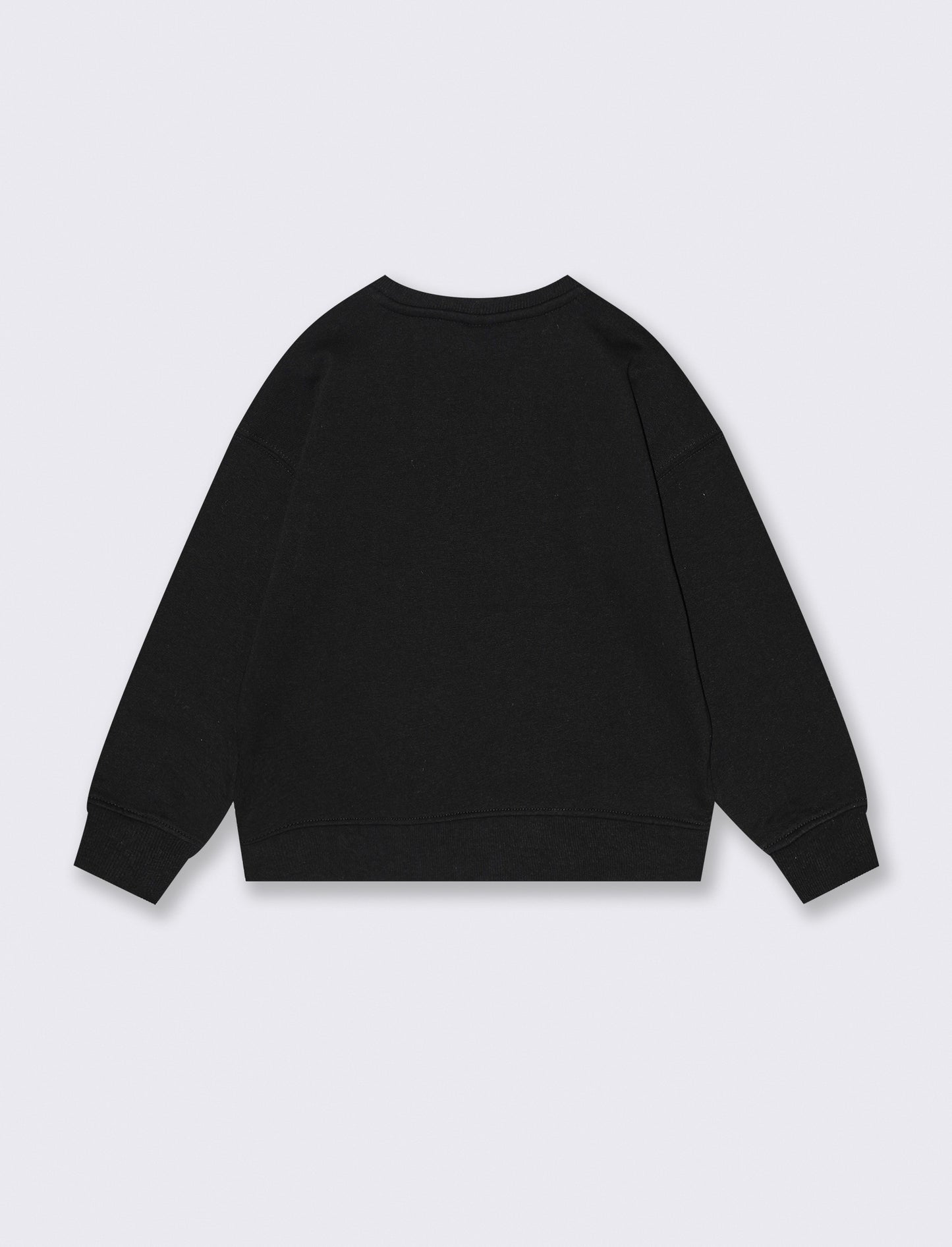 FELPA GIROCOLLO - Nero