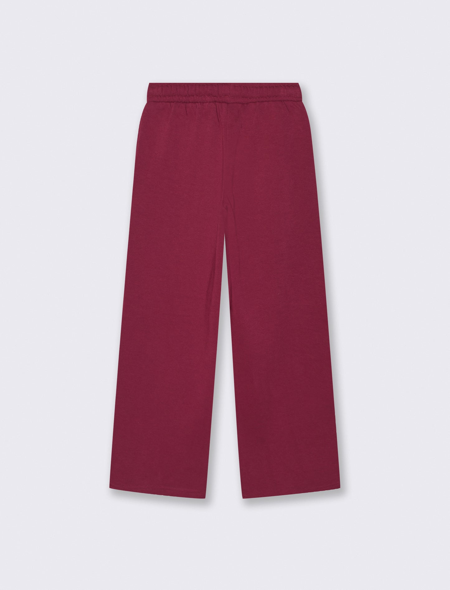 Jogger garzato - Rosso amarena