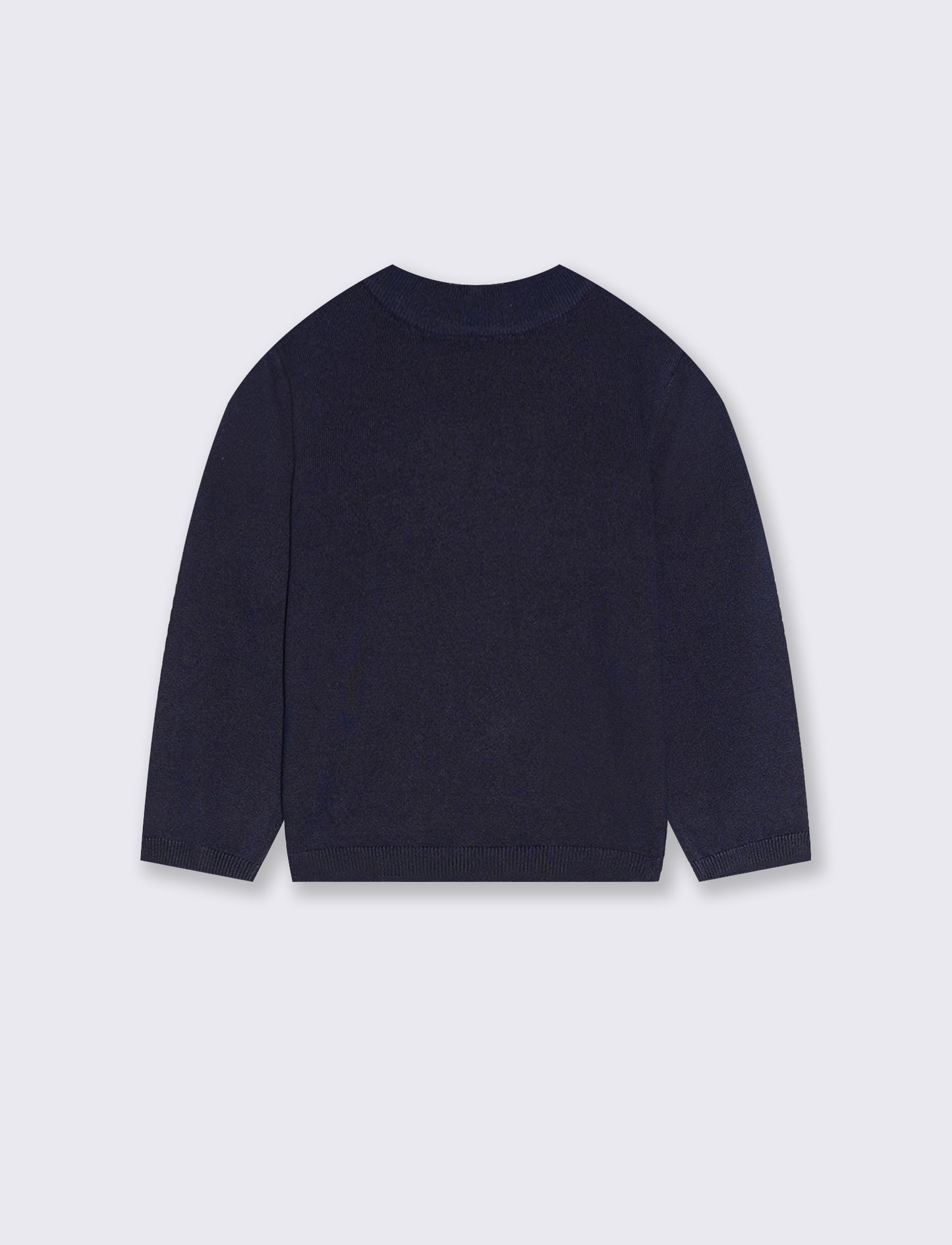 Maglia collo alto - Blu