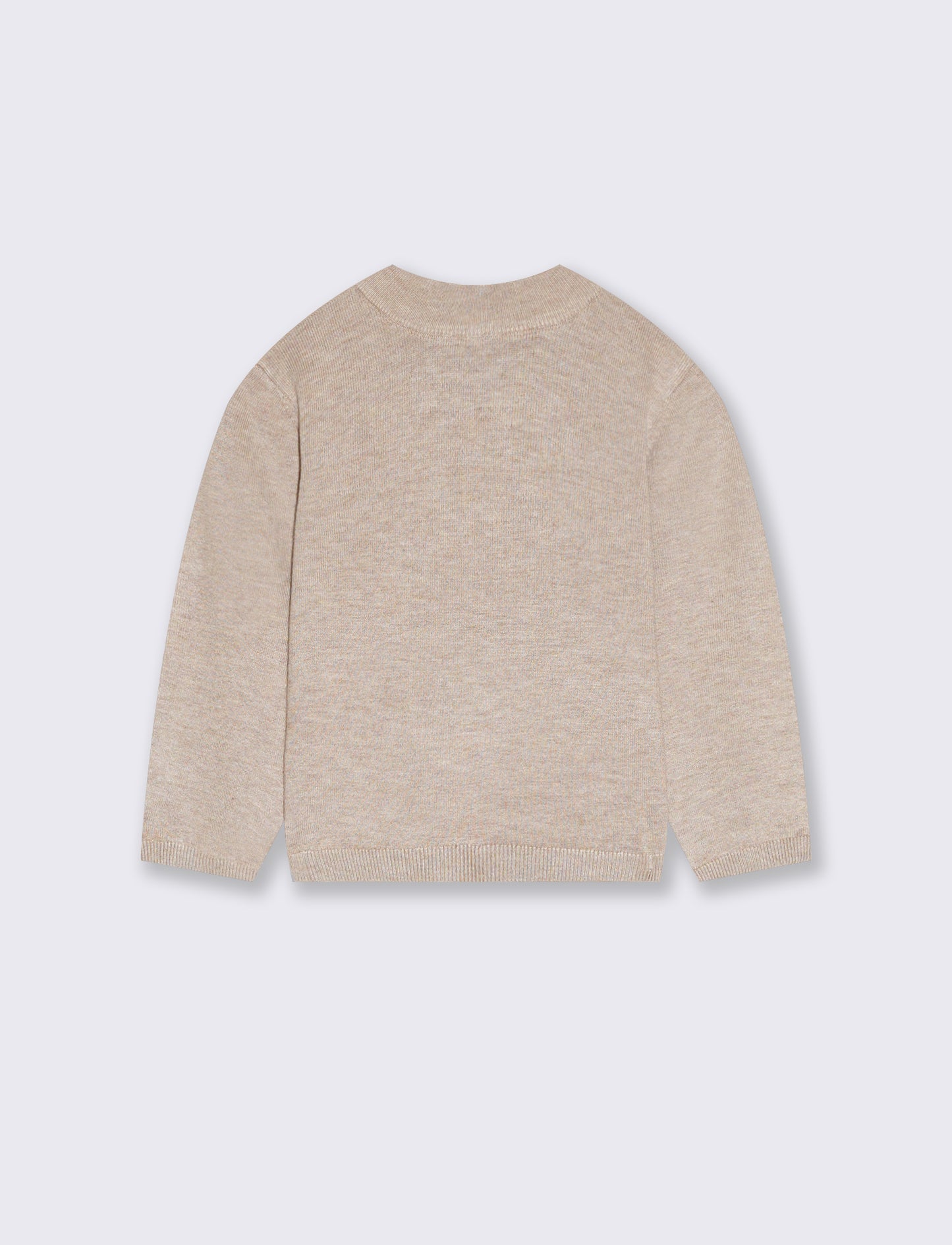 Maglia collo alto - Beige