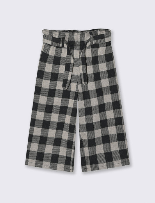 Pantaloni ampi a quadretti - Fantasia