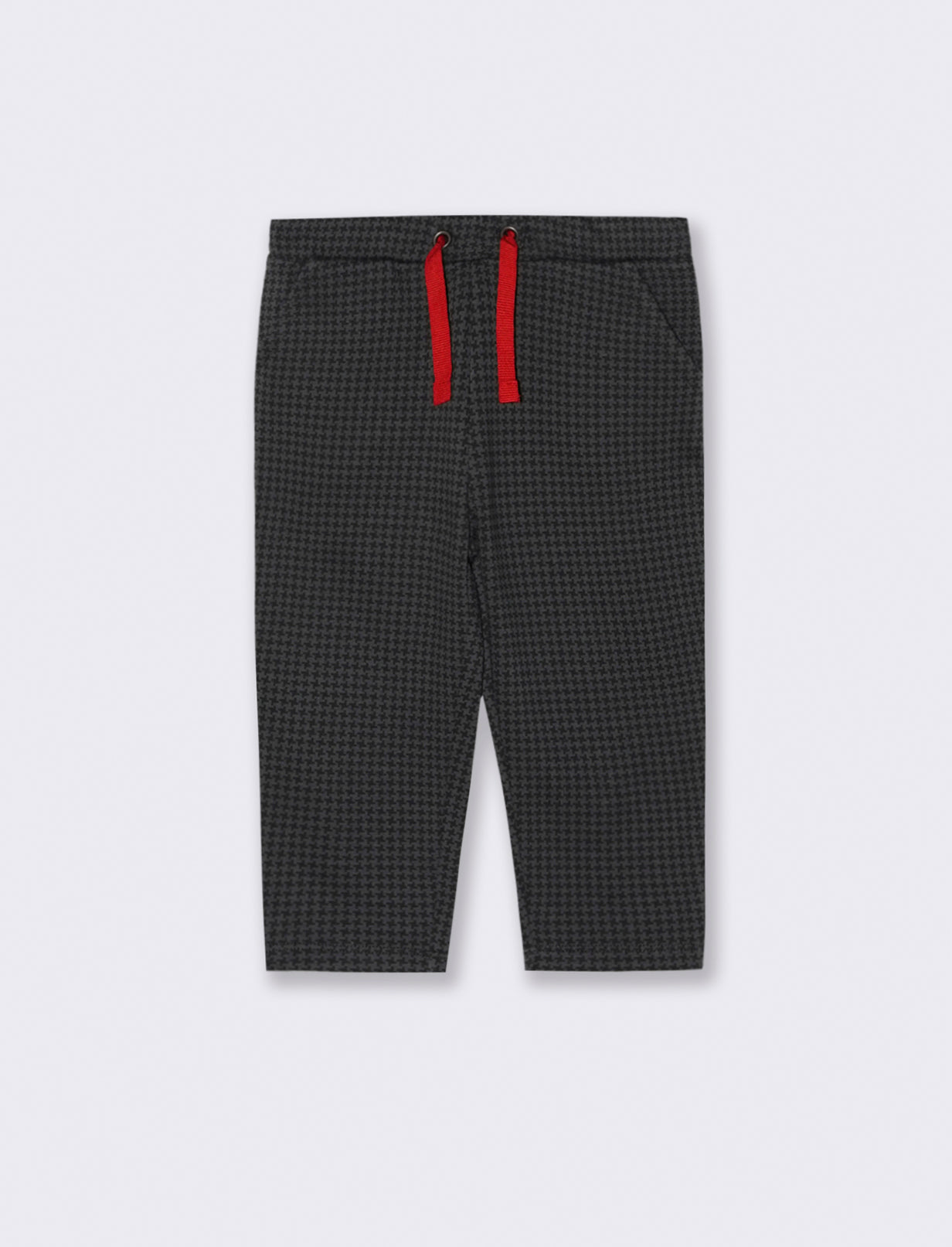 Pantaloni in felpa stampati - Nero