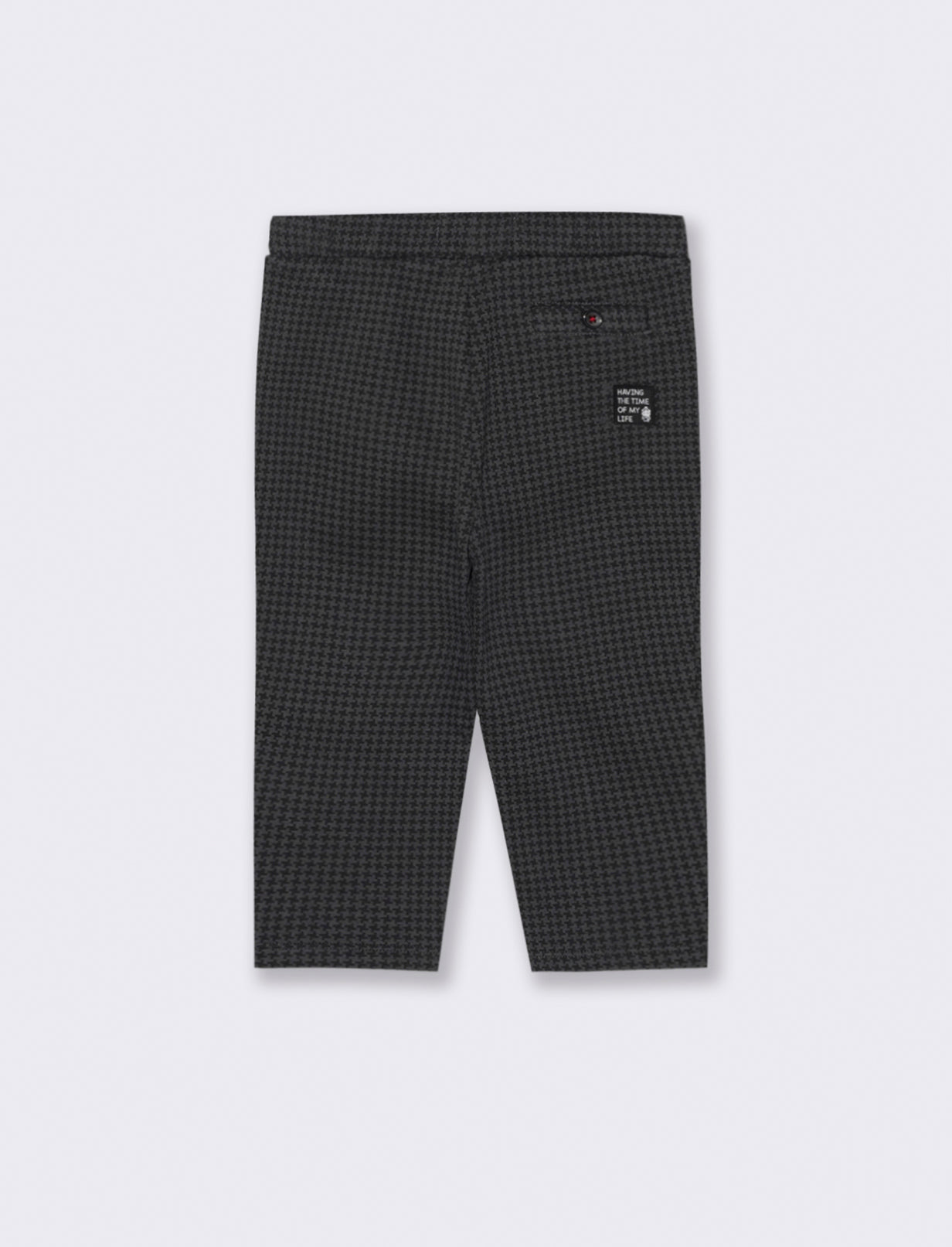 Pantaloni in felpa stampati - Nero