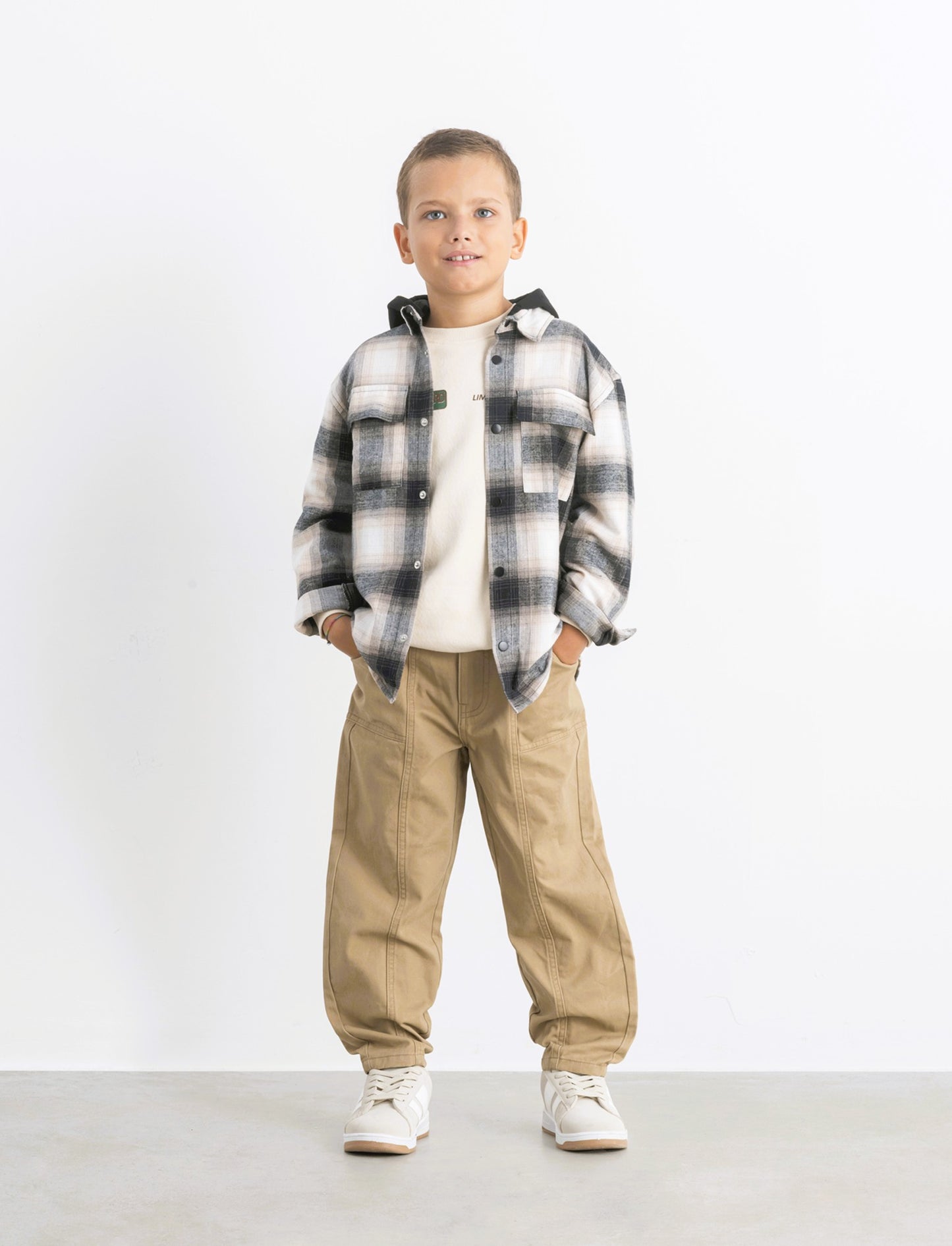 PANTALONI AMPI - Beige
