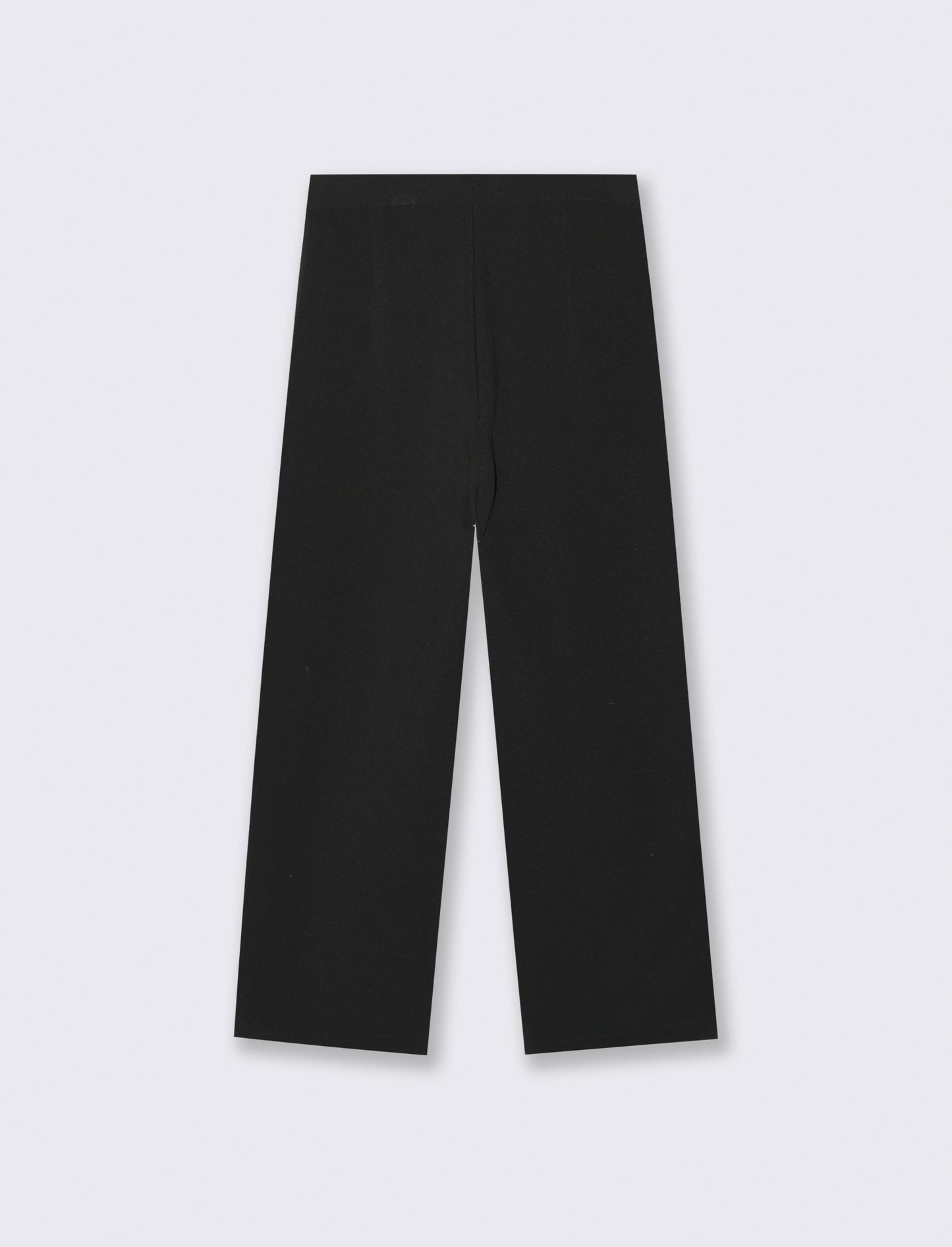 Pantaloni eleganti da bambina a gamba larga - Nero