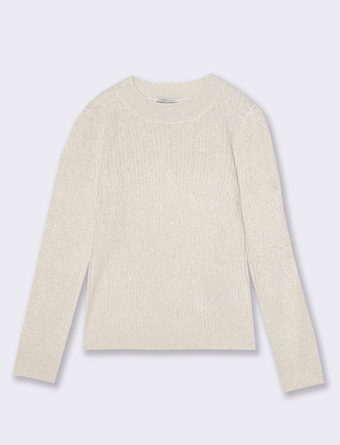 Maglia mezzo collo - Bianco sporco