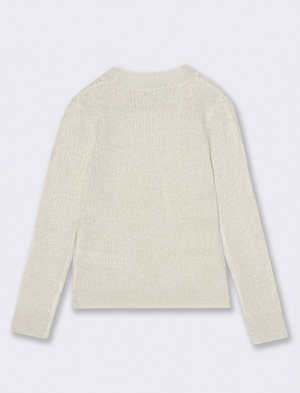 Maglia mezzo collo - Bianco sporco