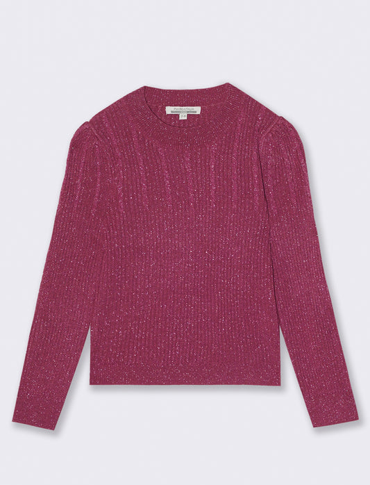 Maglia mezzo collo - Viola malva