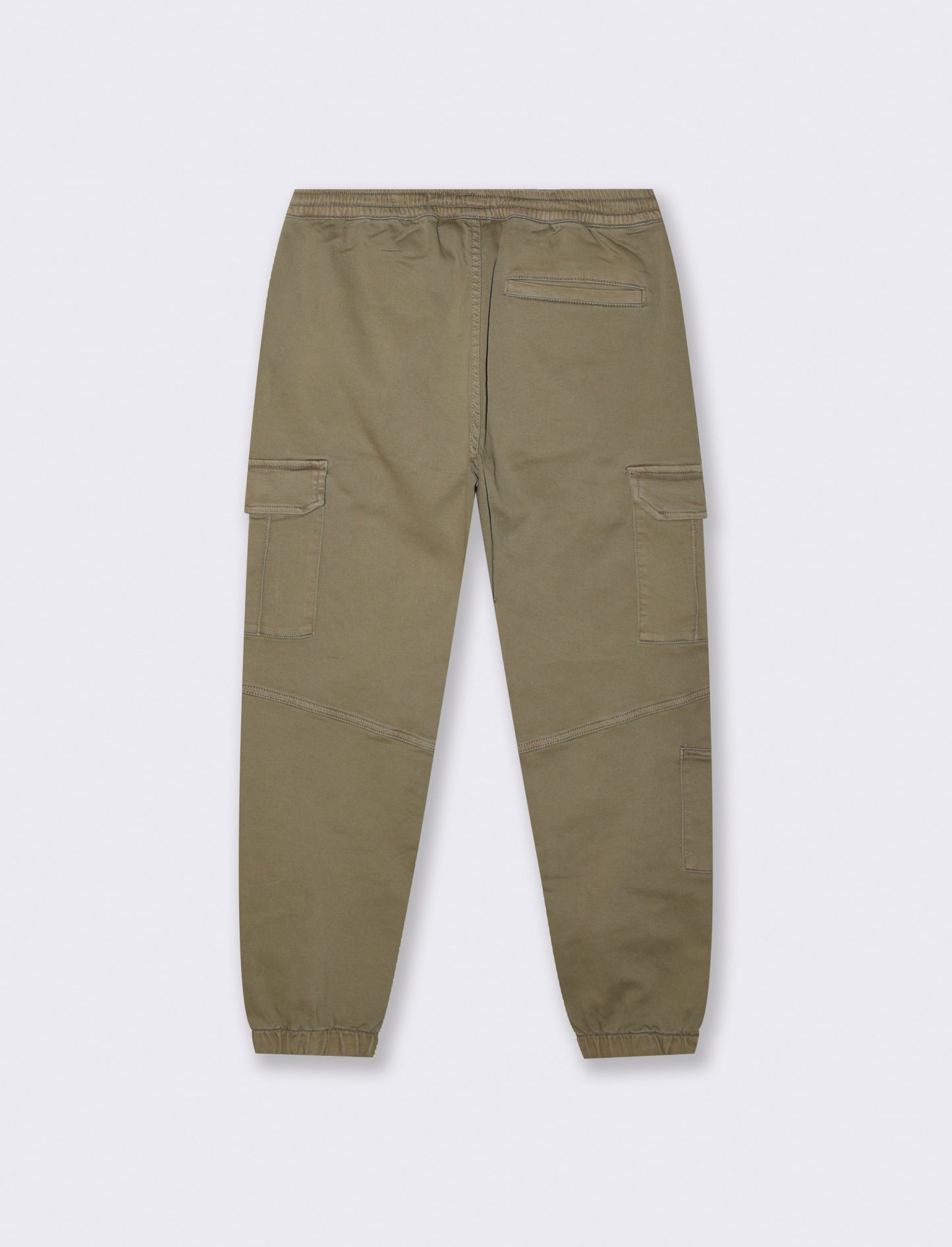 PANTALONI JOGGER CARGO FIT - Verde kaki