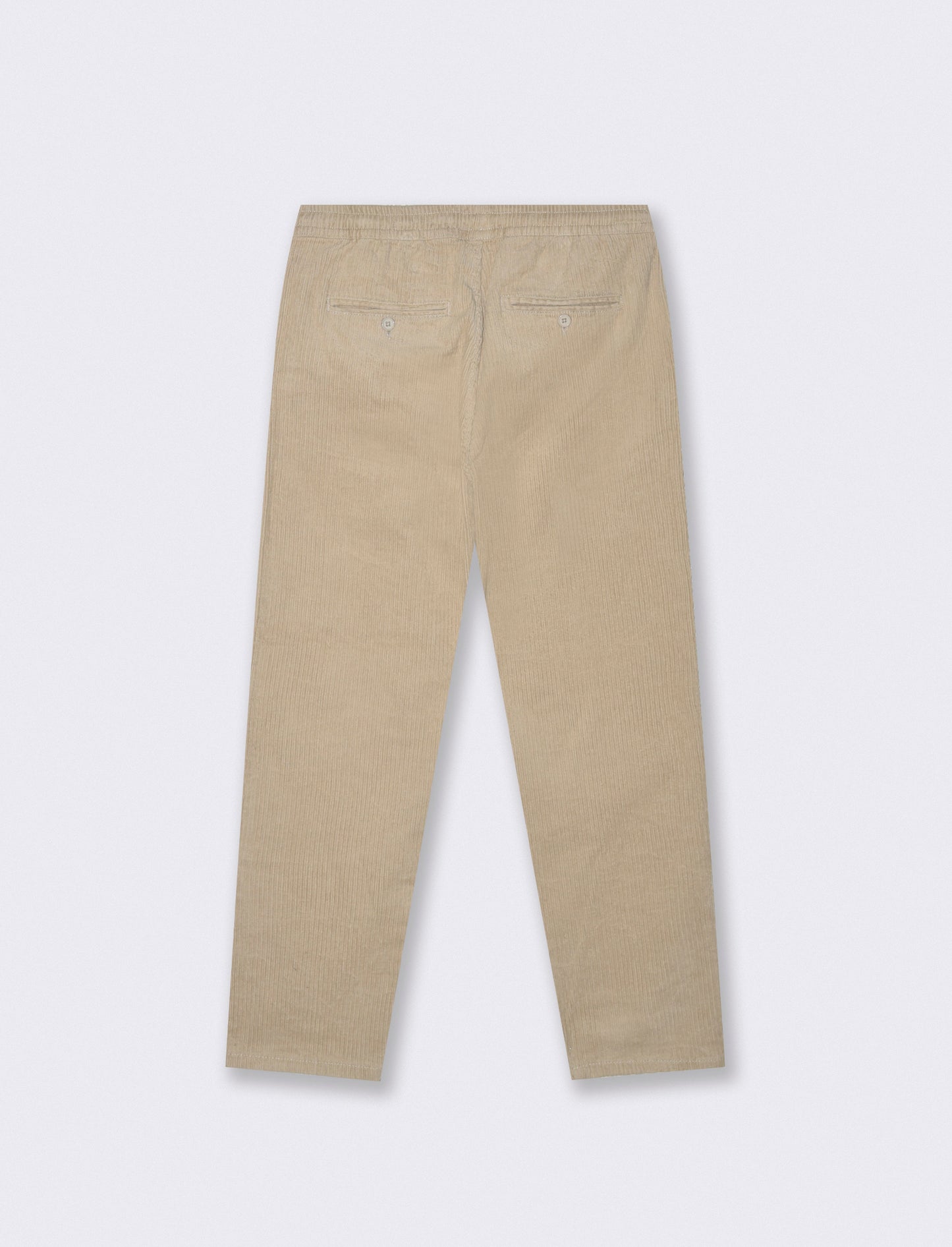 PANTALONI BAGGY JOGGER IN VELLUTO - Beige