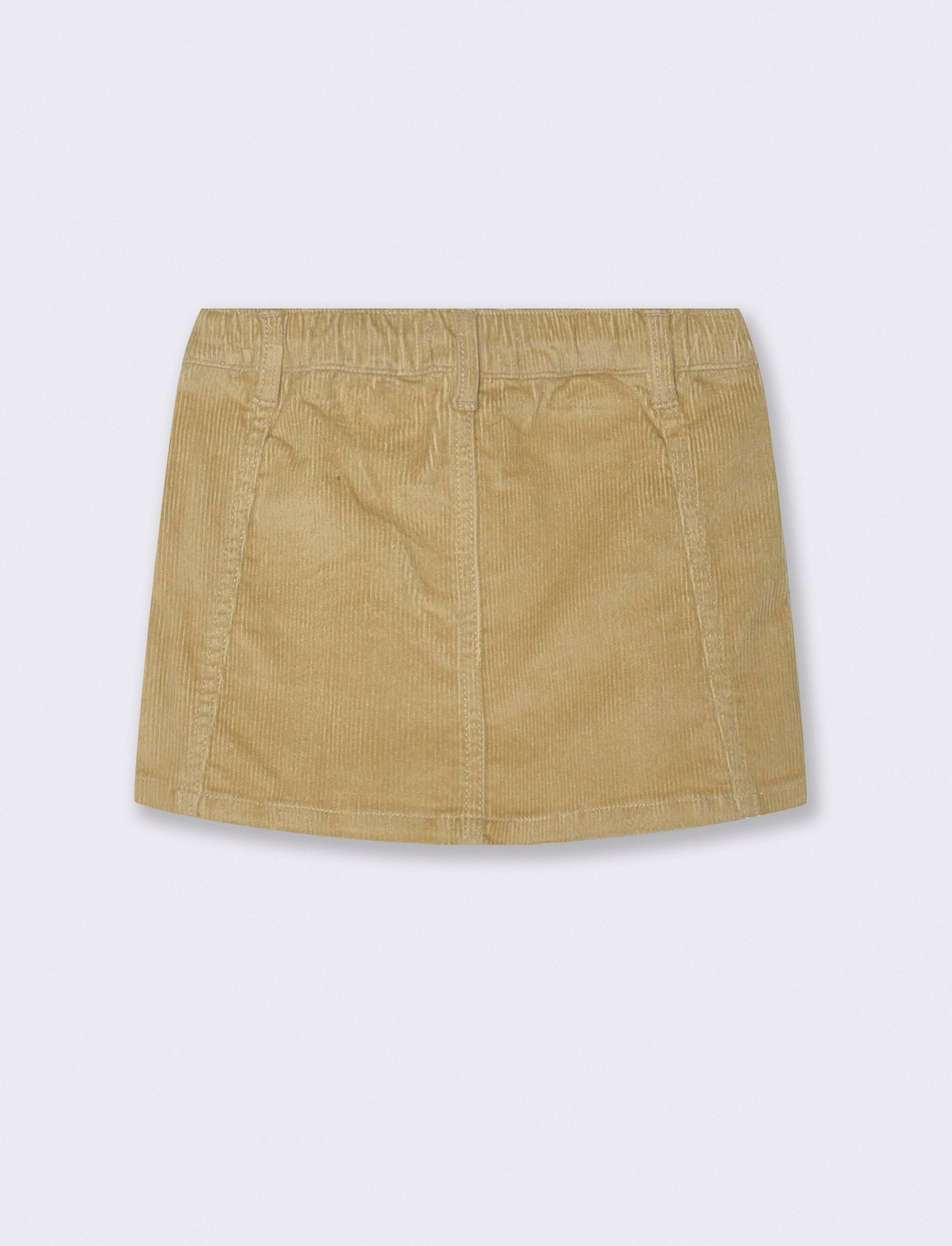 Gonna di velluto - Beige