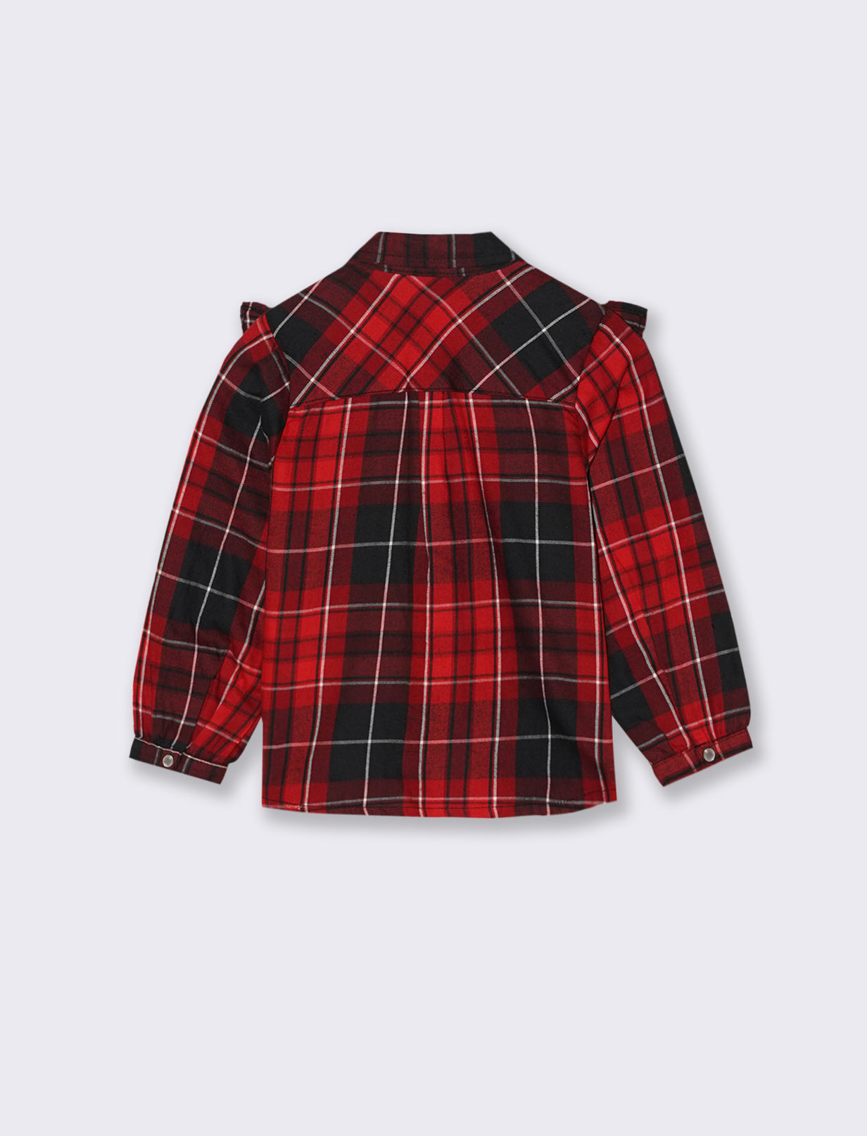 Camicia a quadri - Rosso