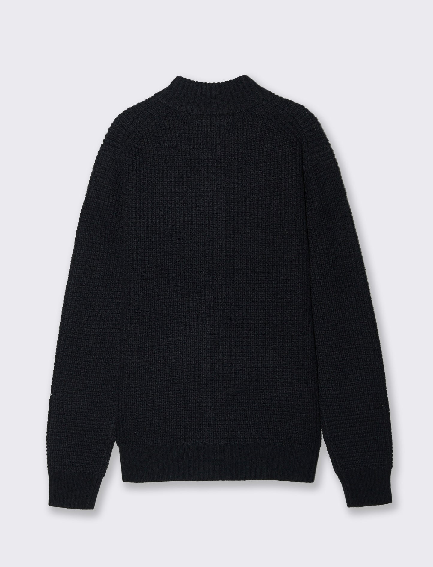 MAGLIA  CARDIGAN CON CERNIERA - Blu