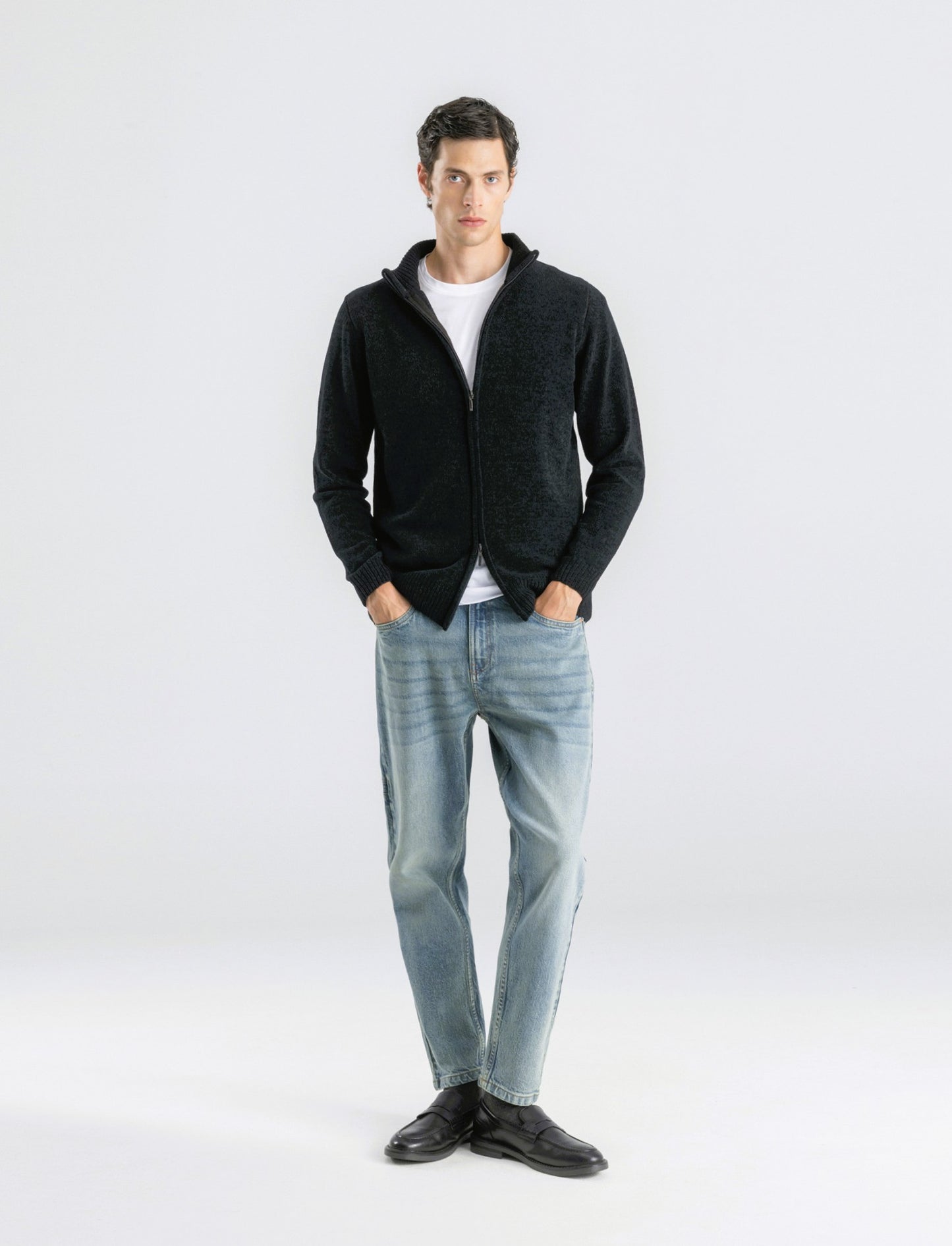 JEANS NEW CARROT FIT CON TASCHINO - Denim