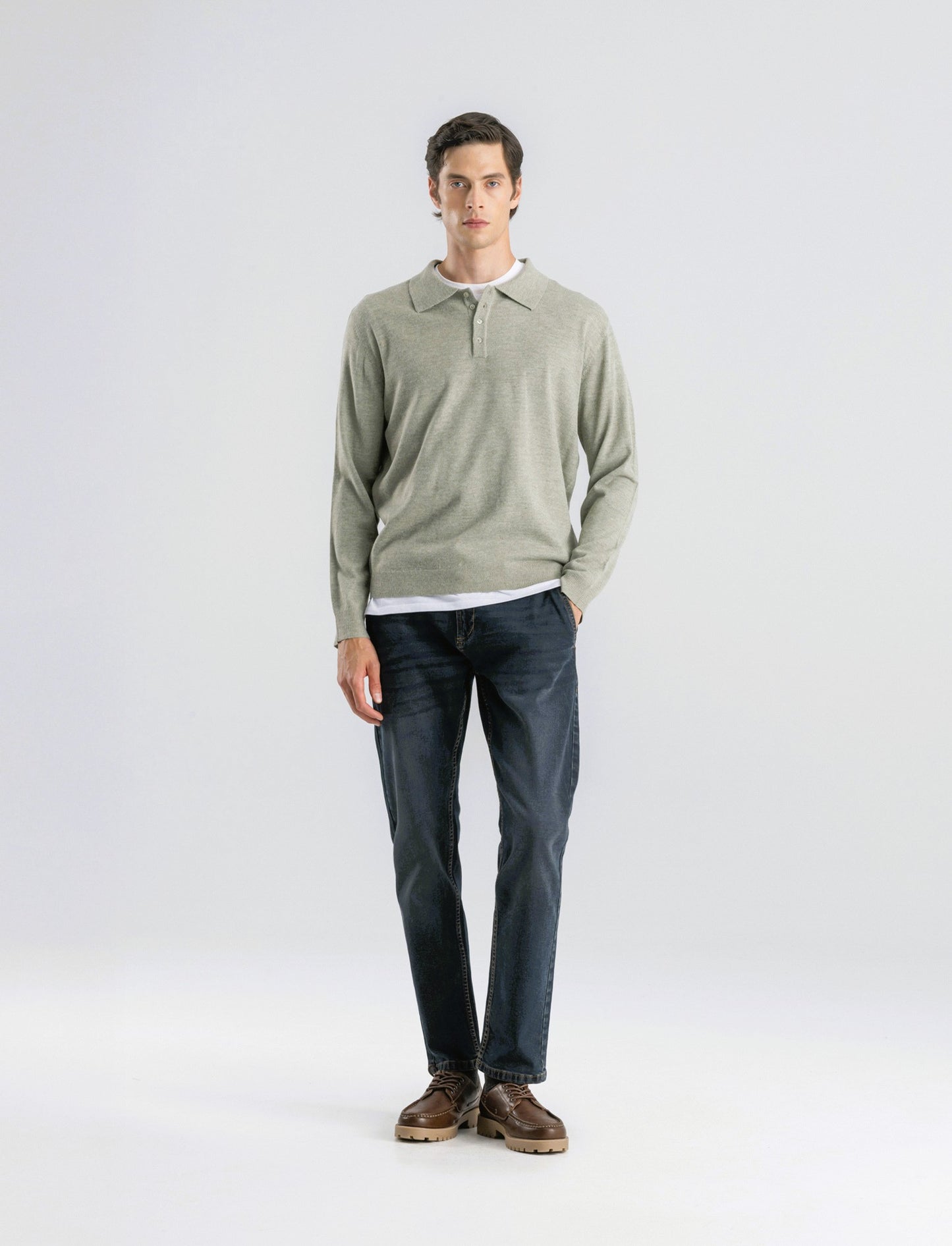 JEANS CHINO BLU SCURO - DENIM SCURO