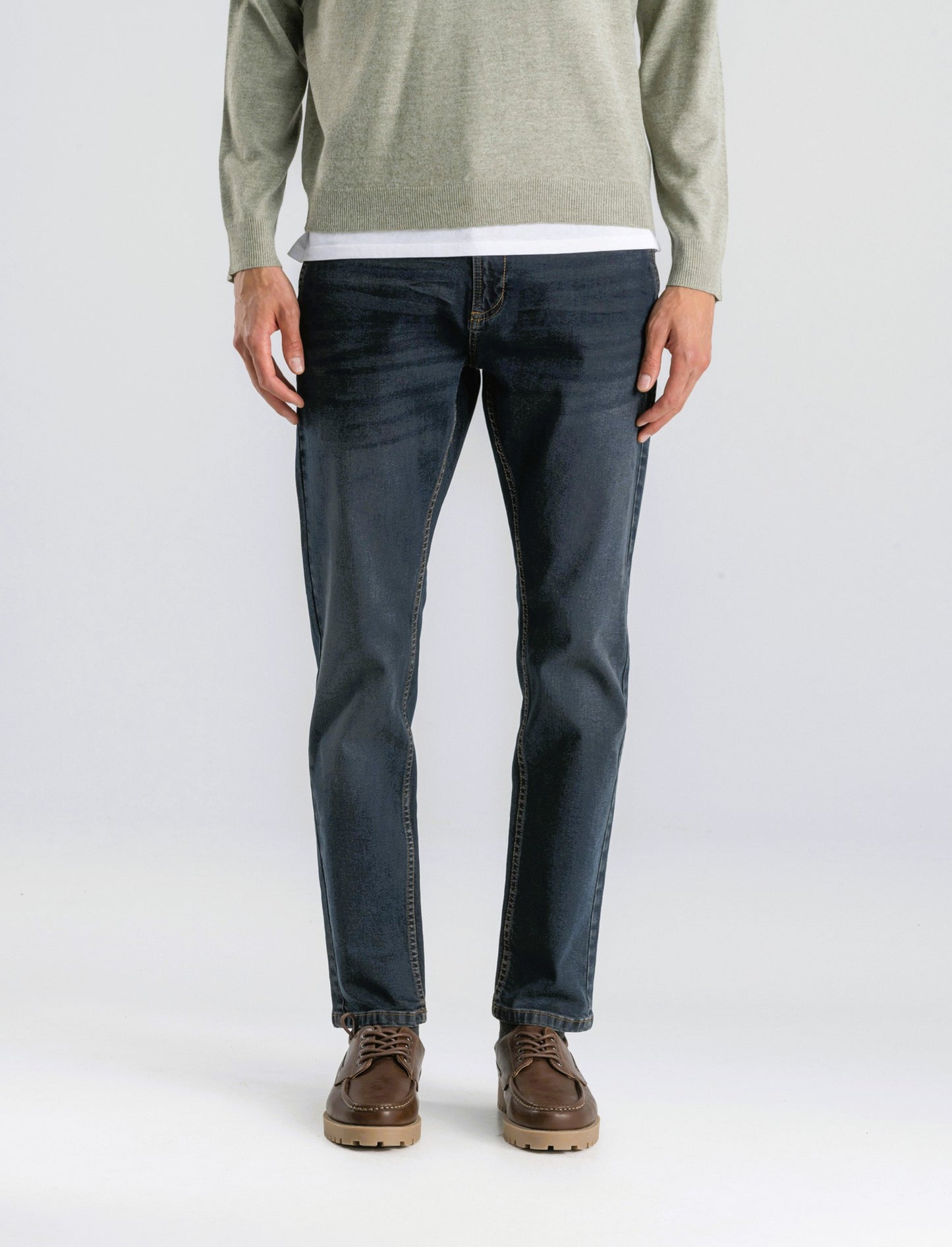 JEANS CHINO BLU SCURO - DENIM SCURO