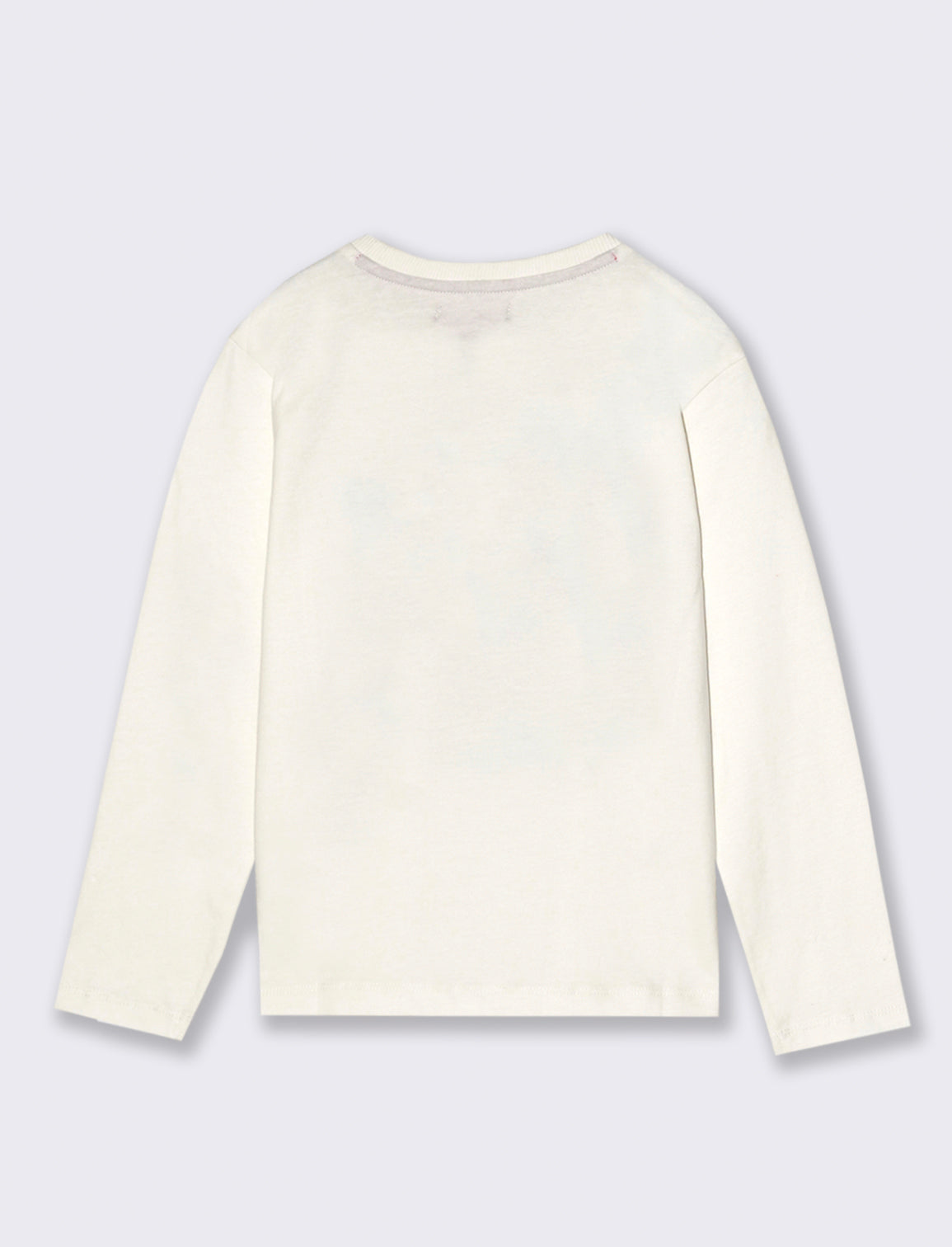 T-SHIRT CON STAMPA - Bianco latte