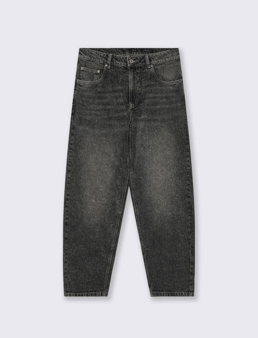 JEANS NERO STRAIGHT FIT - Nero