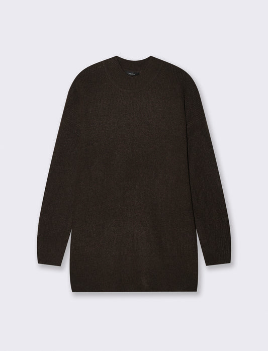 PULLOVER CON SPACCHI LATERALI - Moro