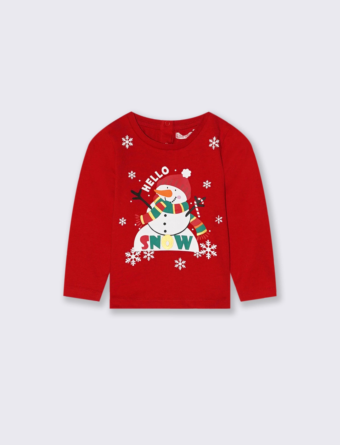 T shirt natalizia - Rosso