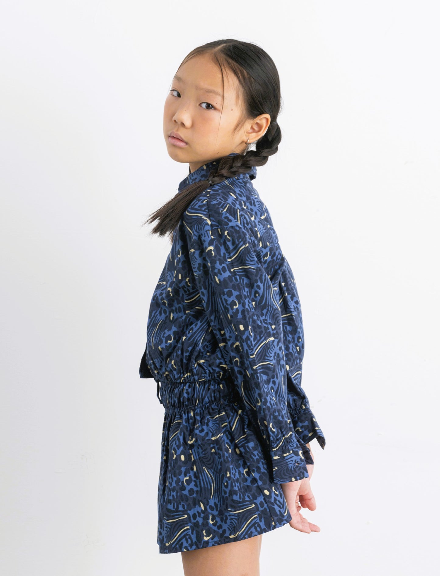 Camicia maculata da bambina - Fantasia