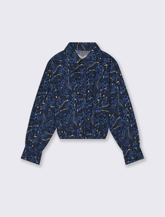 Camicia maculata da bambina - Fantasia