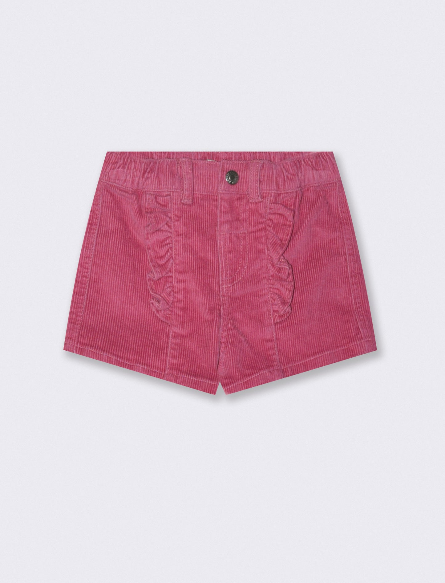 Shorts in velluto - Viola malva