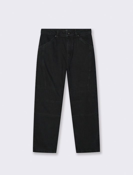 JEANS BIKER NERO EXTRA LOOSE FIT - Nero