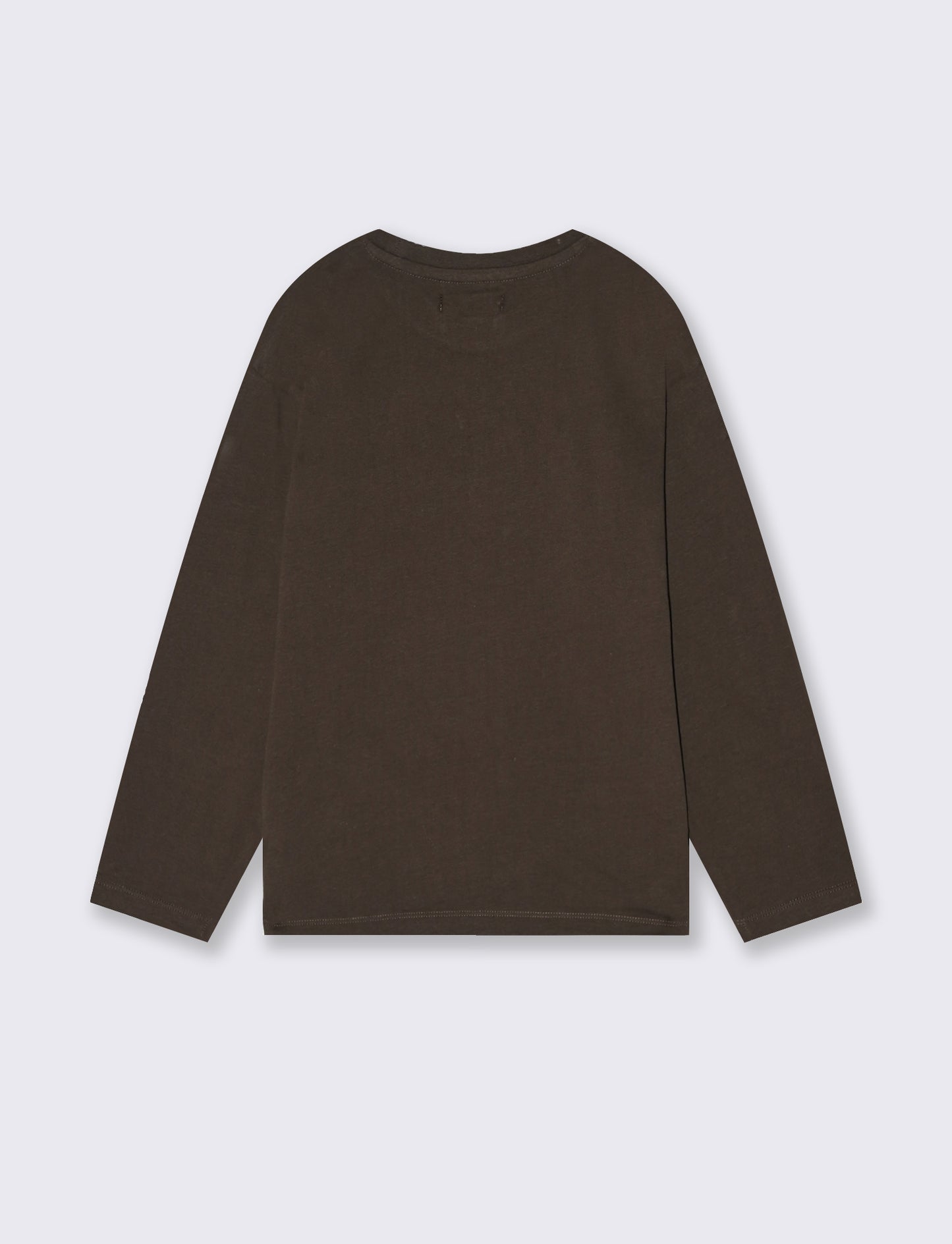 Maglietta con stampa - Marrone