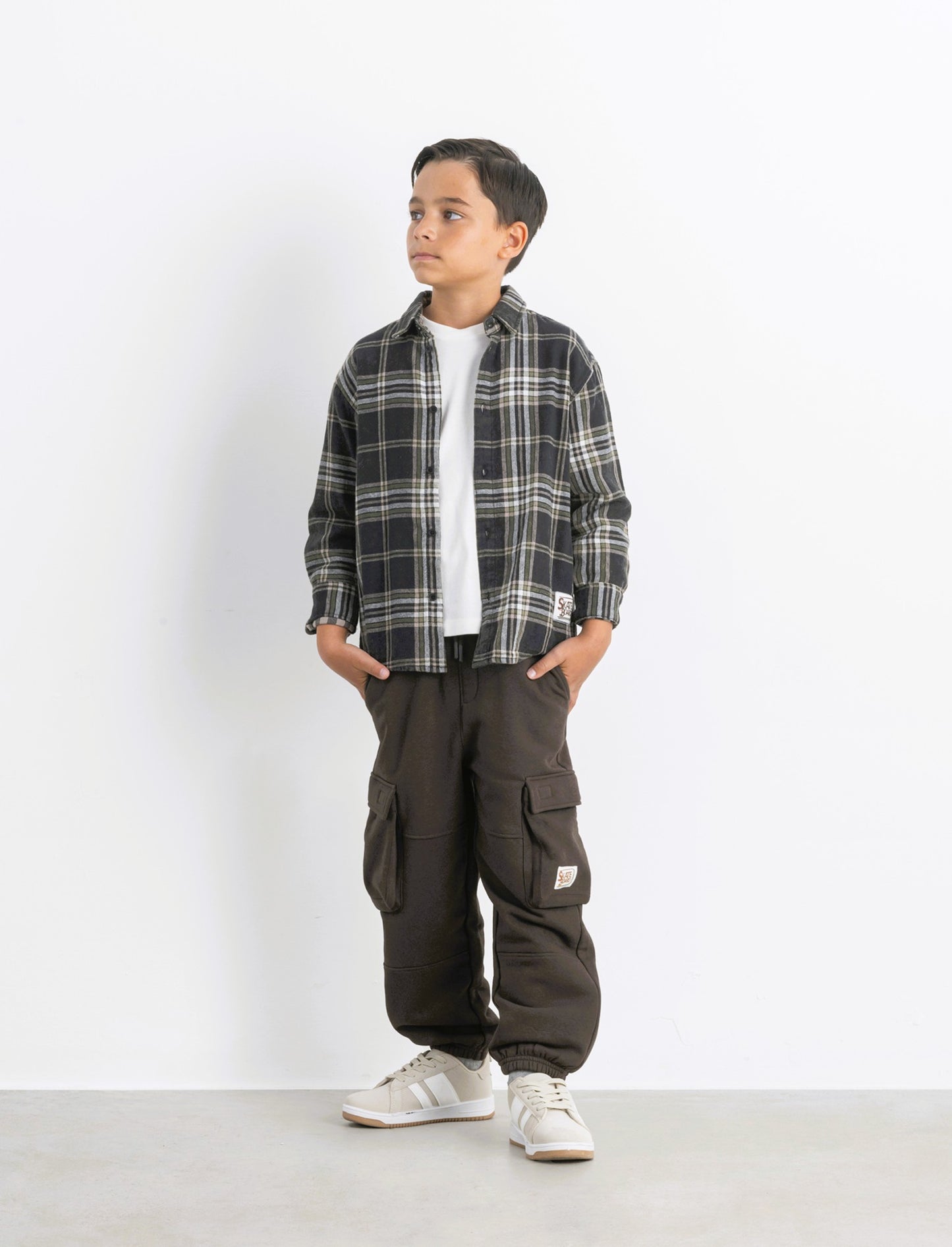 JOGGER CARGO - Marrone